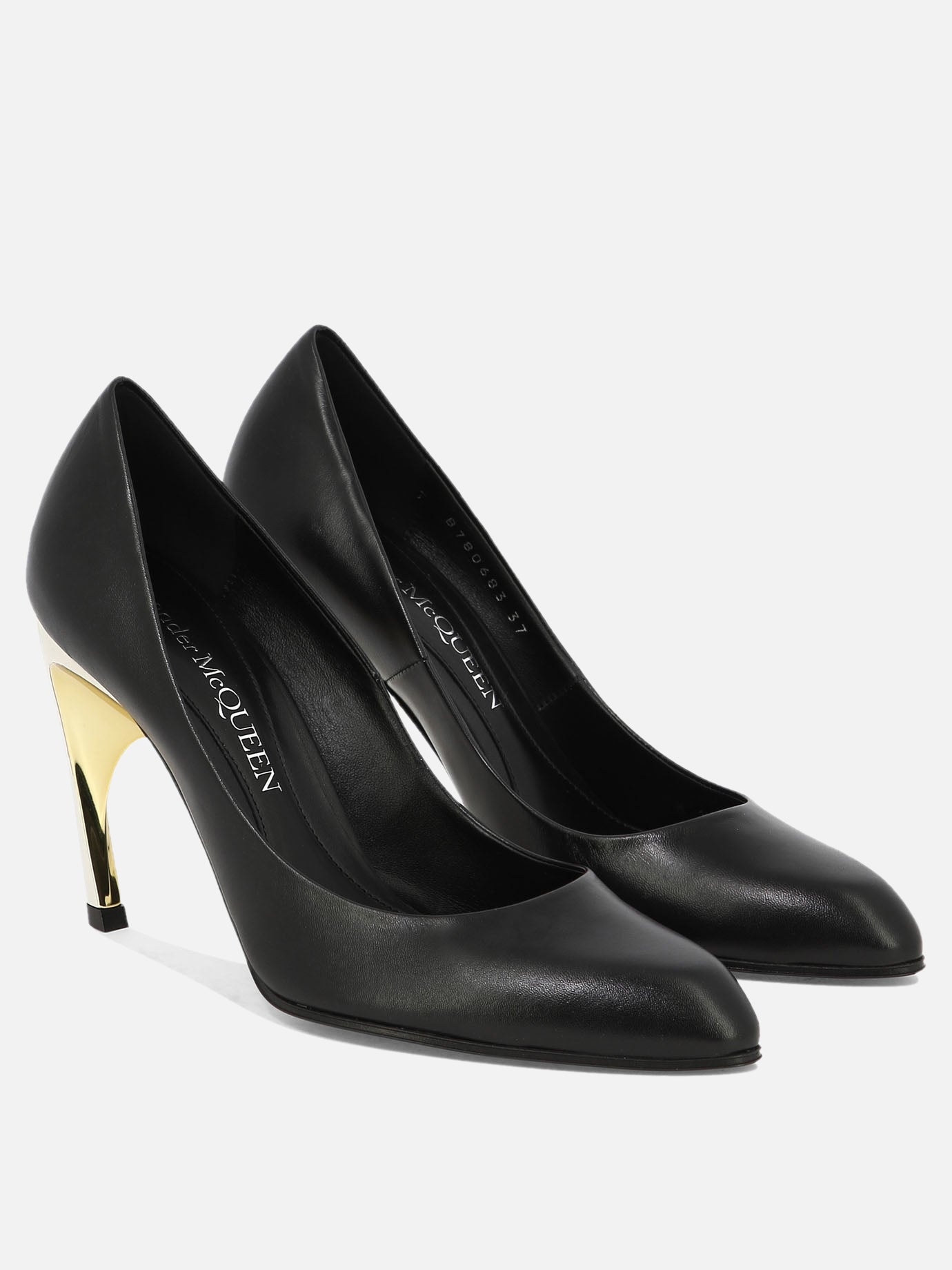 Alexander McQueen Décolleté "Armadillo" 14329962_38 Nero 2