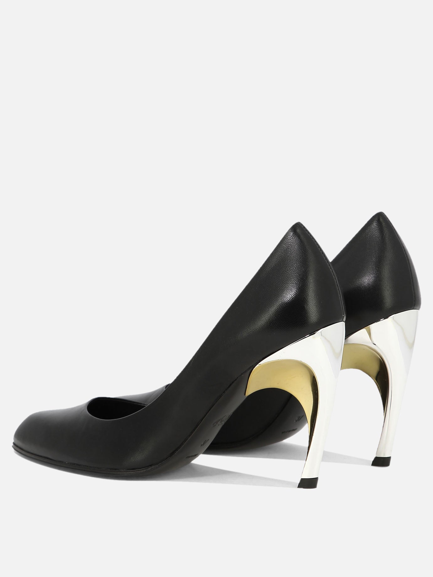 Alexander McQueen Décolleté "Armadillo" 14329962_38 Nero 4