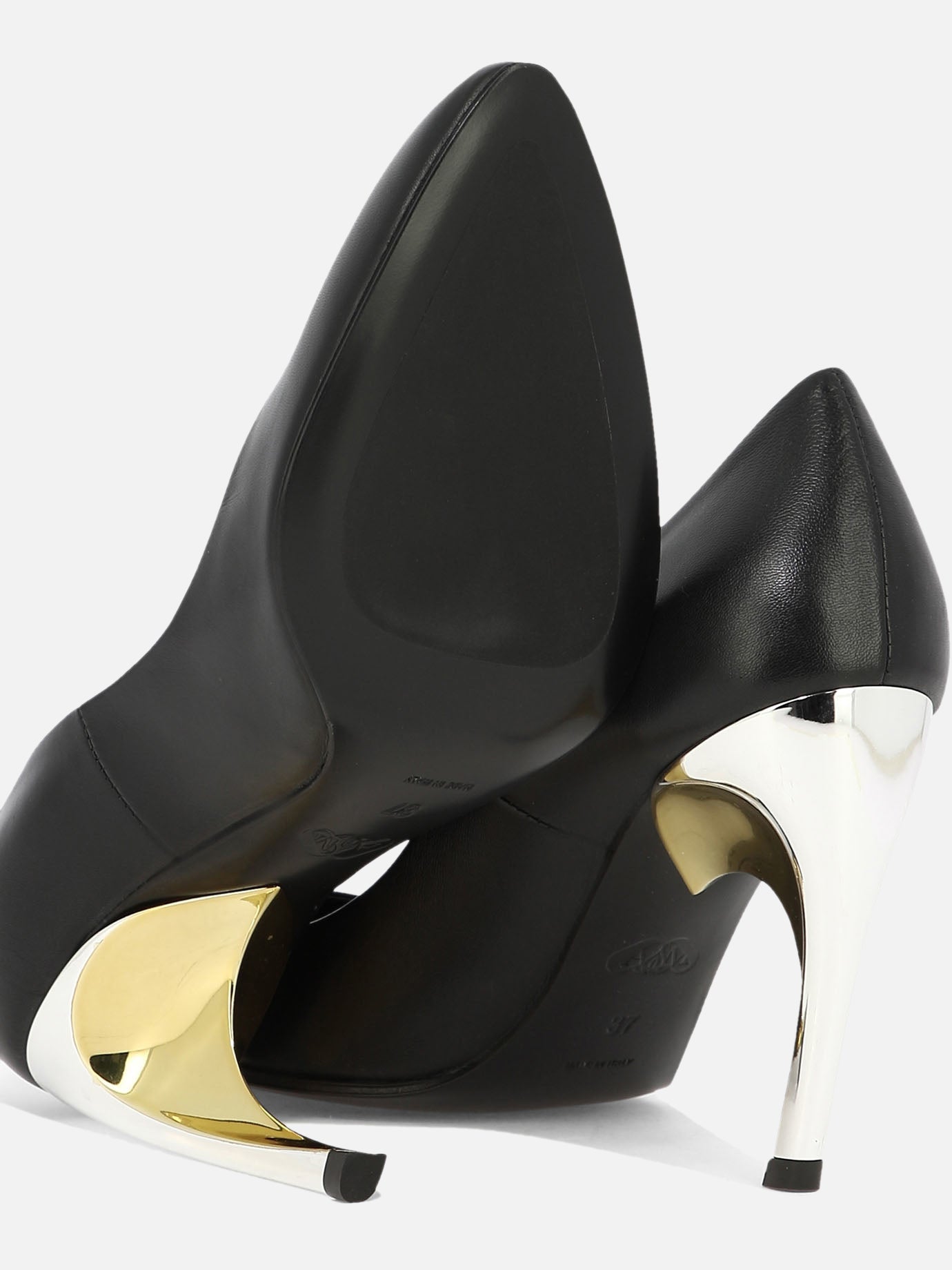 Alexander McQueen Décolleté "Armadillo" 14329962_38 Nero 5