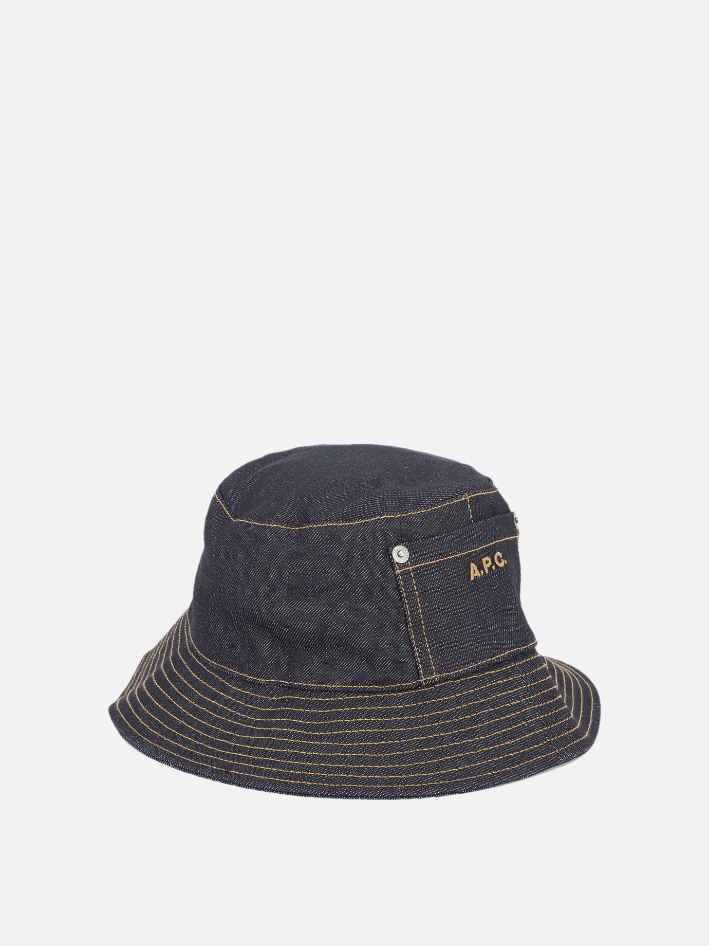A.P.C. "Thais" bucket hat 16893693_56 Blue 2