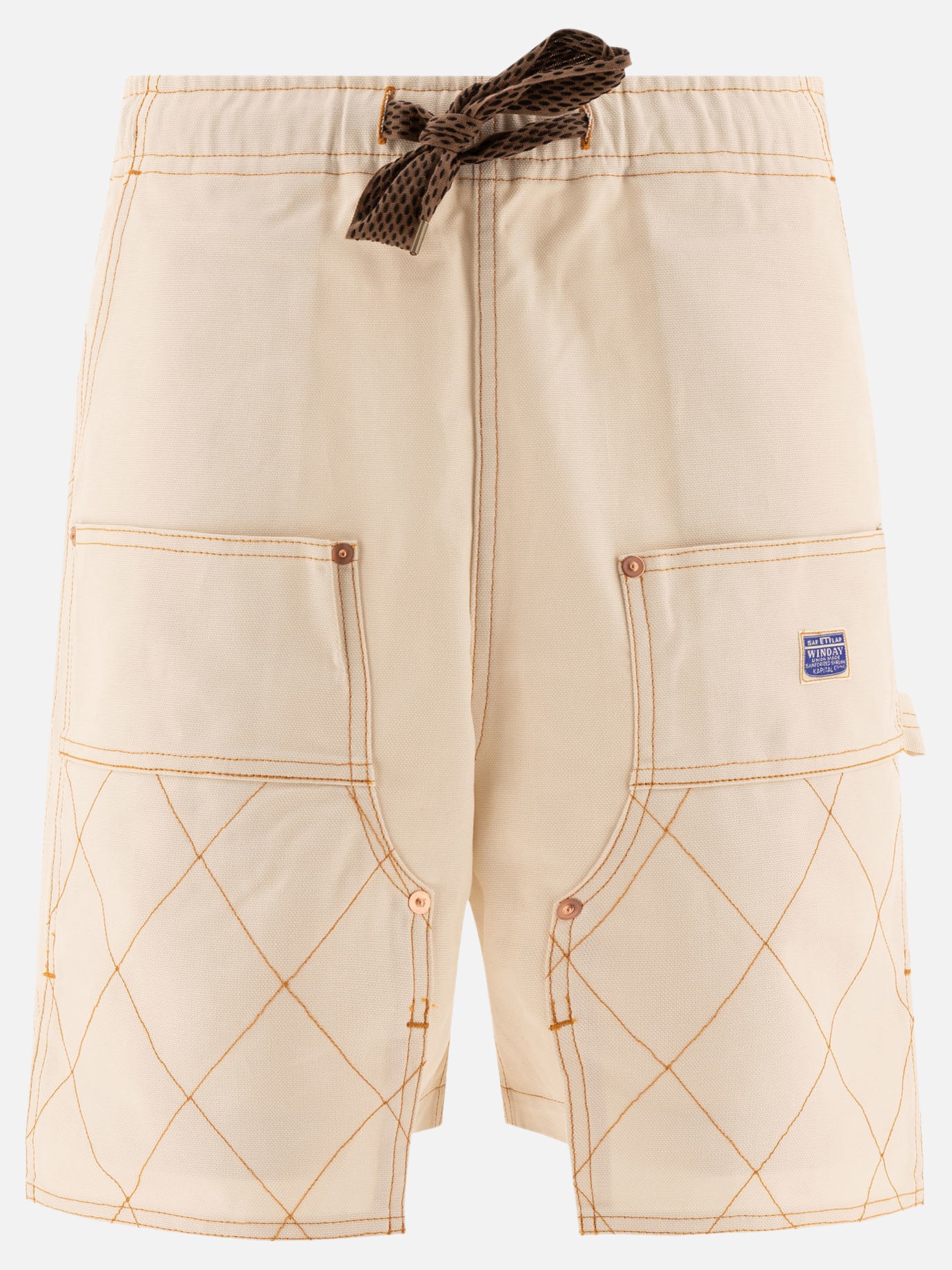 KAPITAL Short "W-Knee" 12354610_2 Beige 1