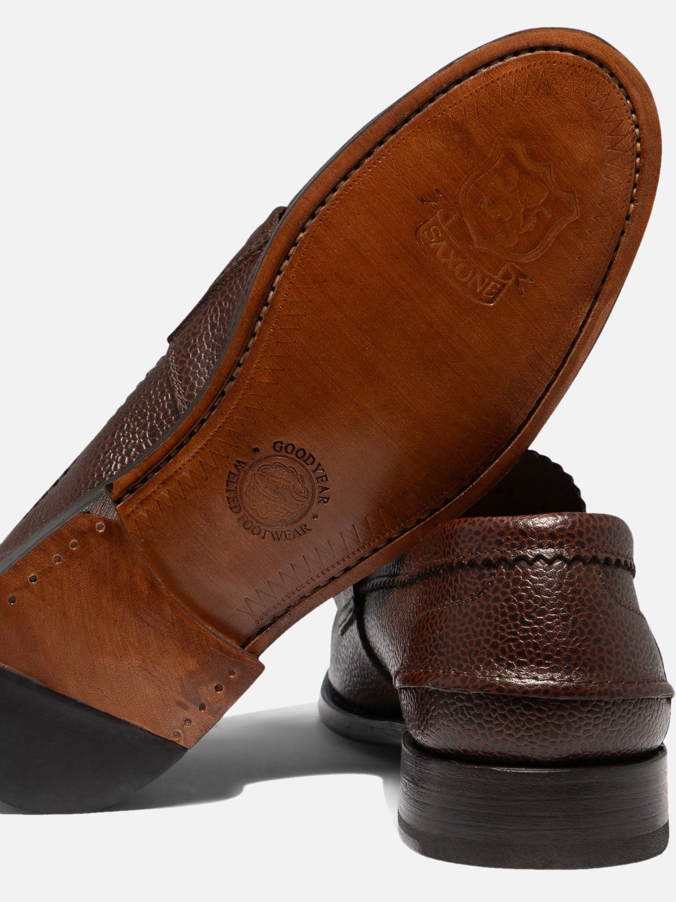 Saxone of Scotland "Arran" loafers 18106700_6 Brown 5