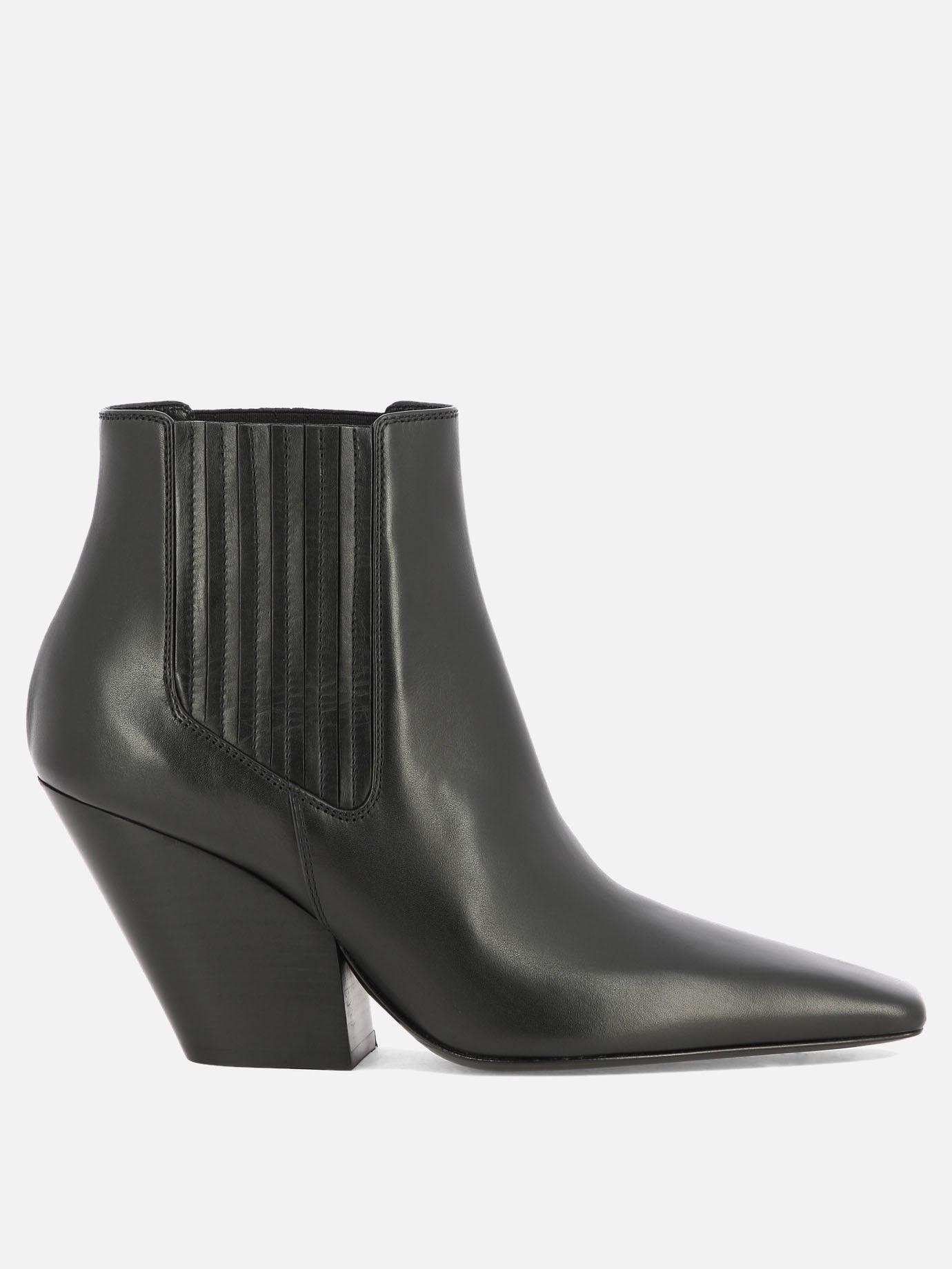 Casadei "Love" ankle boots 16107629_36 Black 1