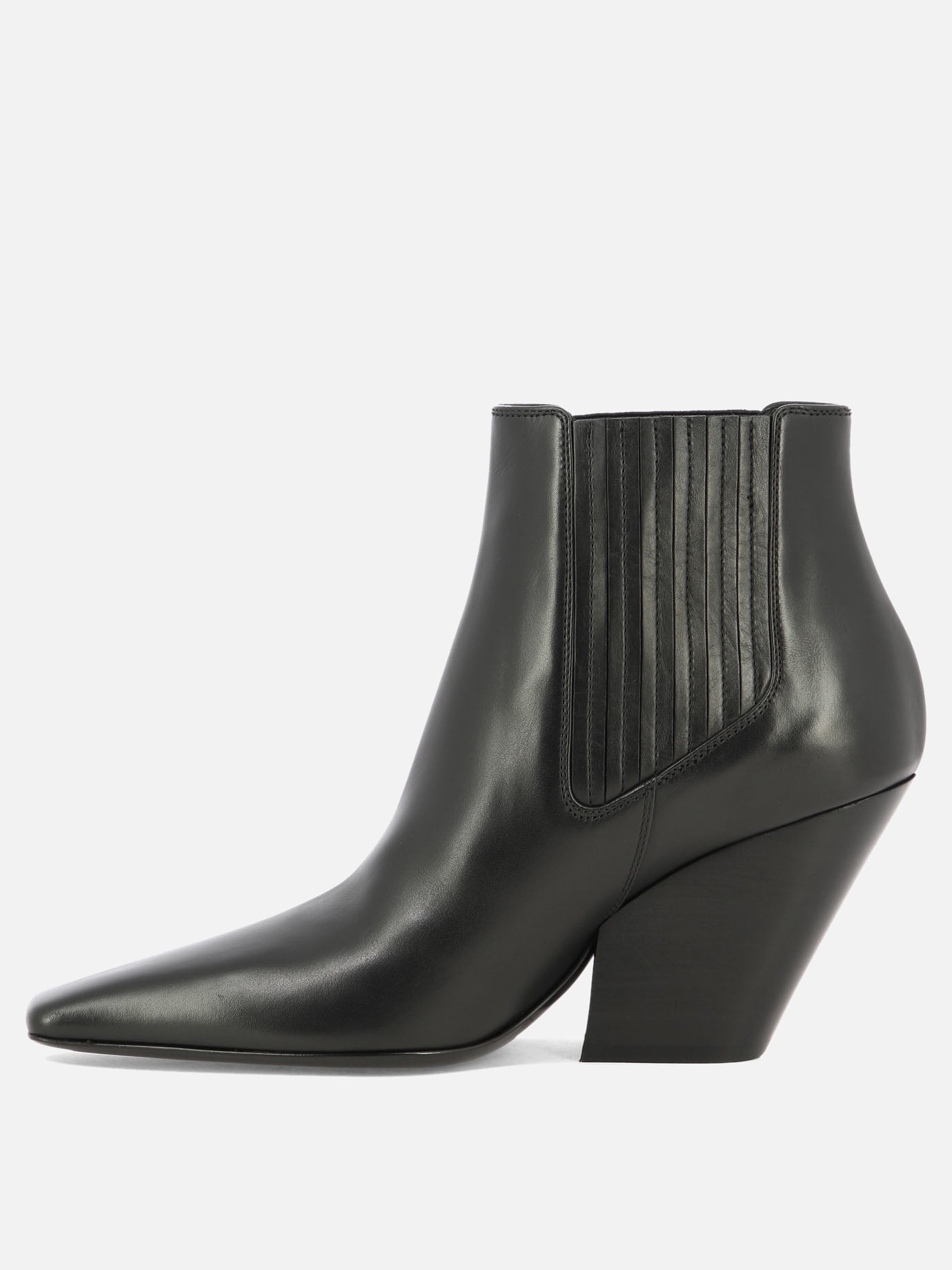 Casadei "Love" ankle boots 16107629_36 Black 3