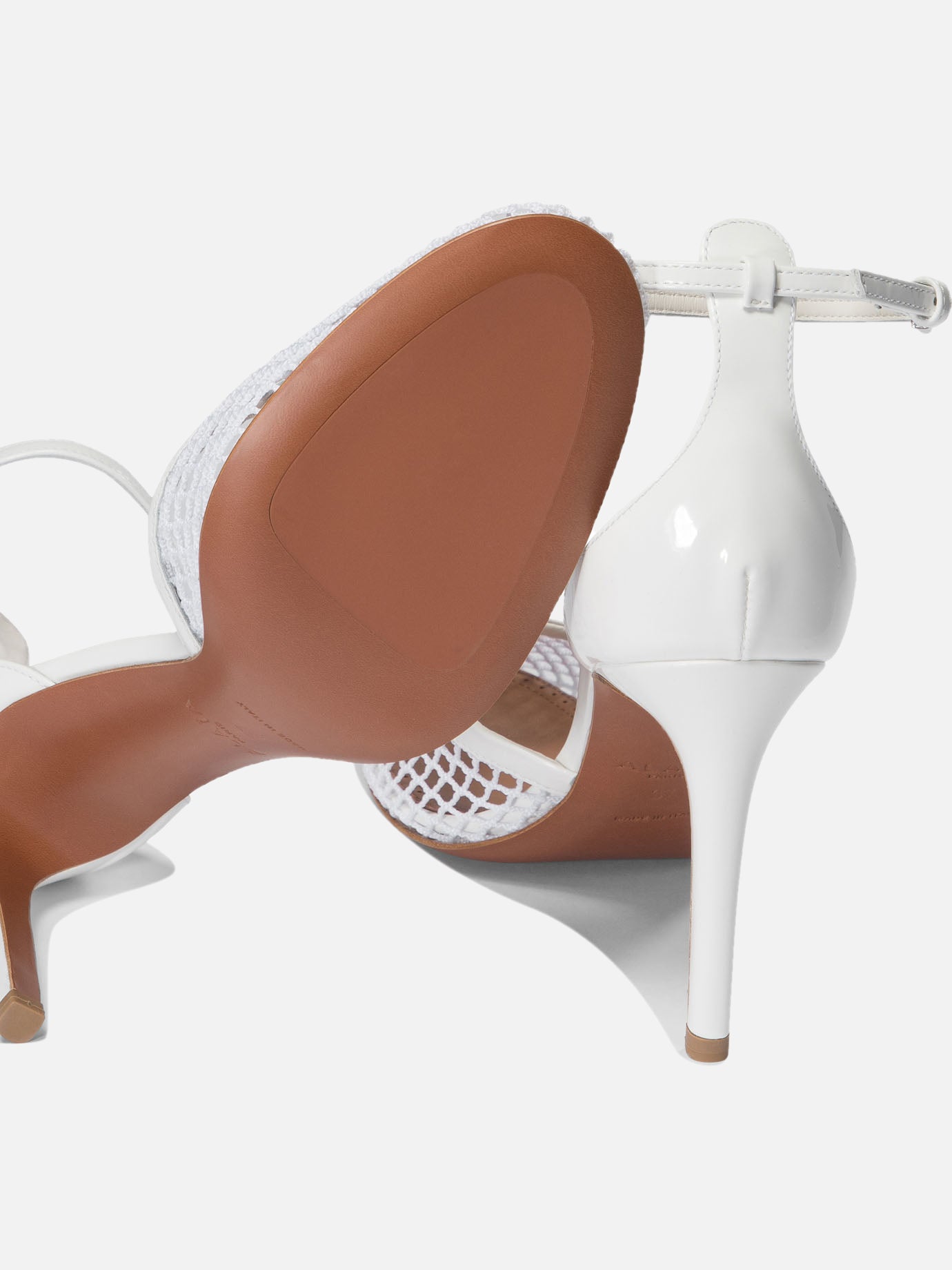Alaïa Décolleté in rete 90 mm 11273643_38 White 5