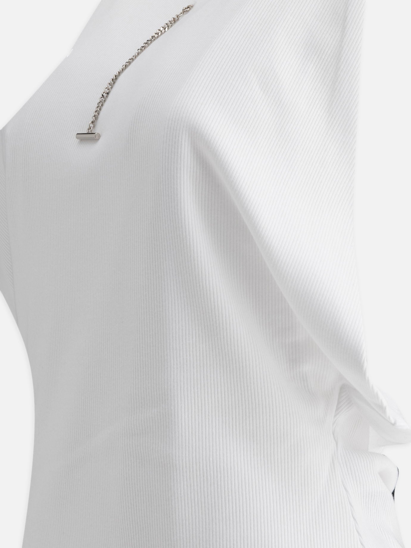 Alexander McQueen Ribbed top 11163762_40 White 4