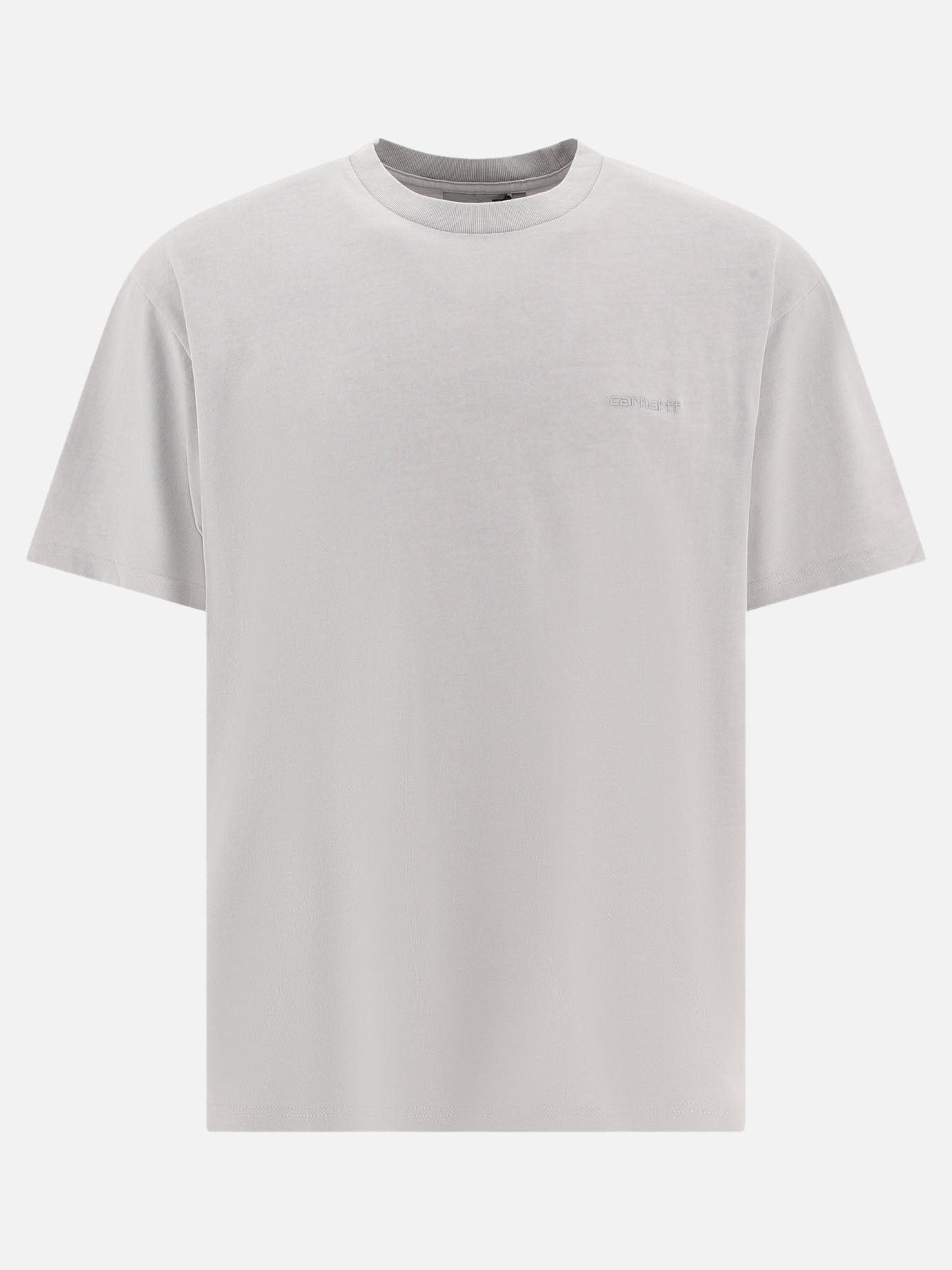 Tシャツ・カットソー CARHARTT S/S DUSTER SCRIPT T-SHIRT 4FK1395 Carhartt WIP Duster Script T-Shirt in Gray | SVD