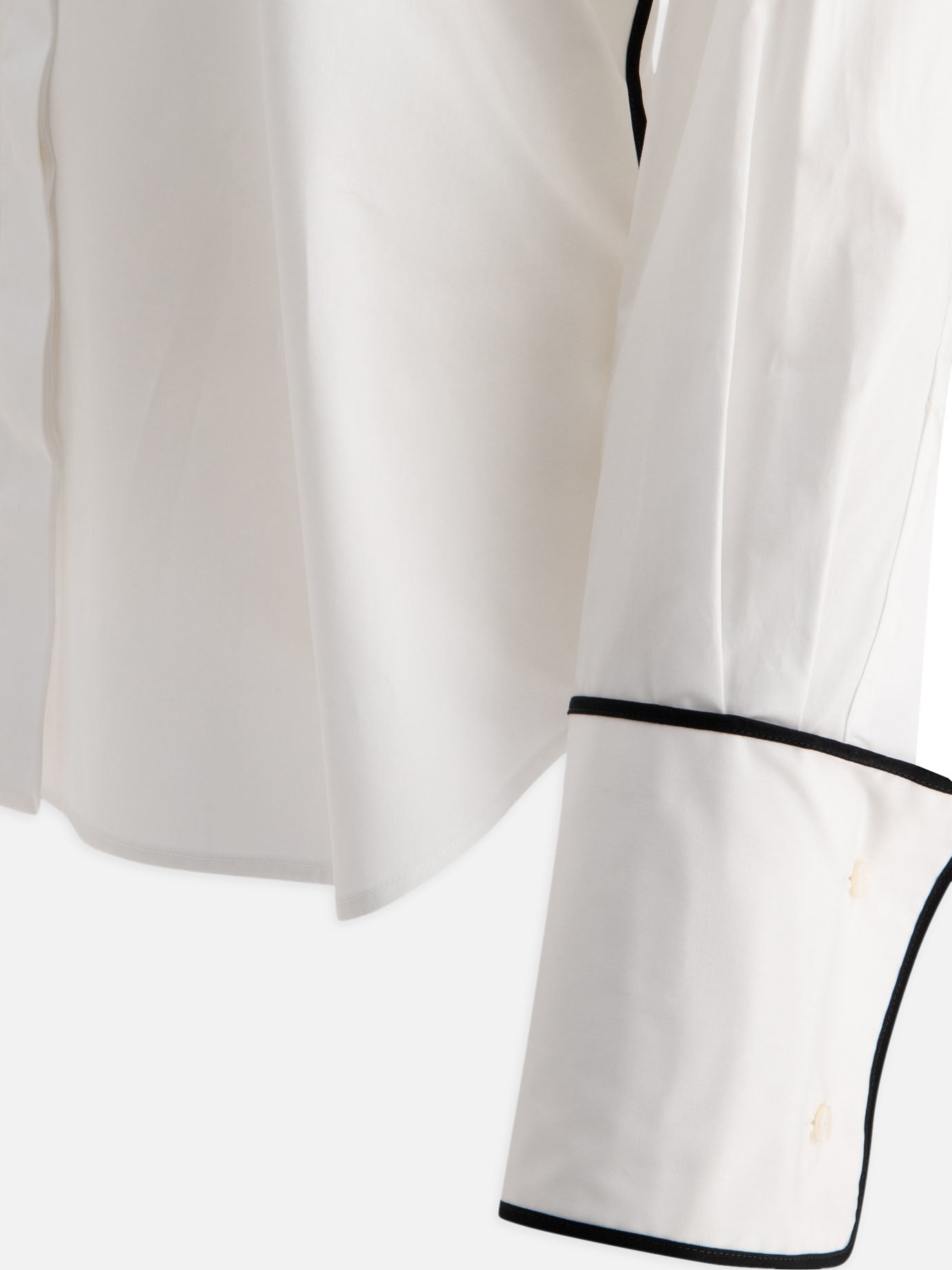 Elie Saab Camicia con profili a contrasto 19070453_36 White 4