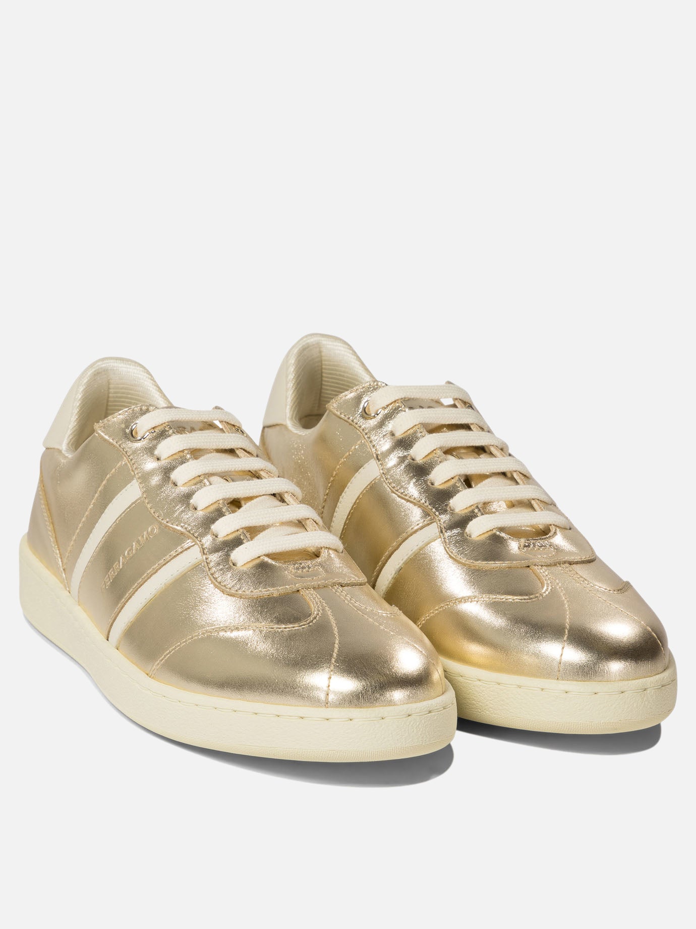 Ferragamo Sneaker "Achille" 12929561_5½ Gold 2