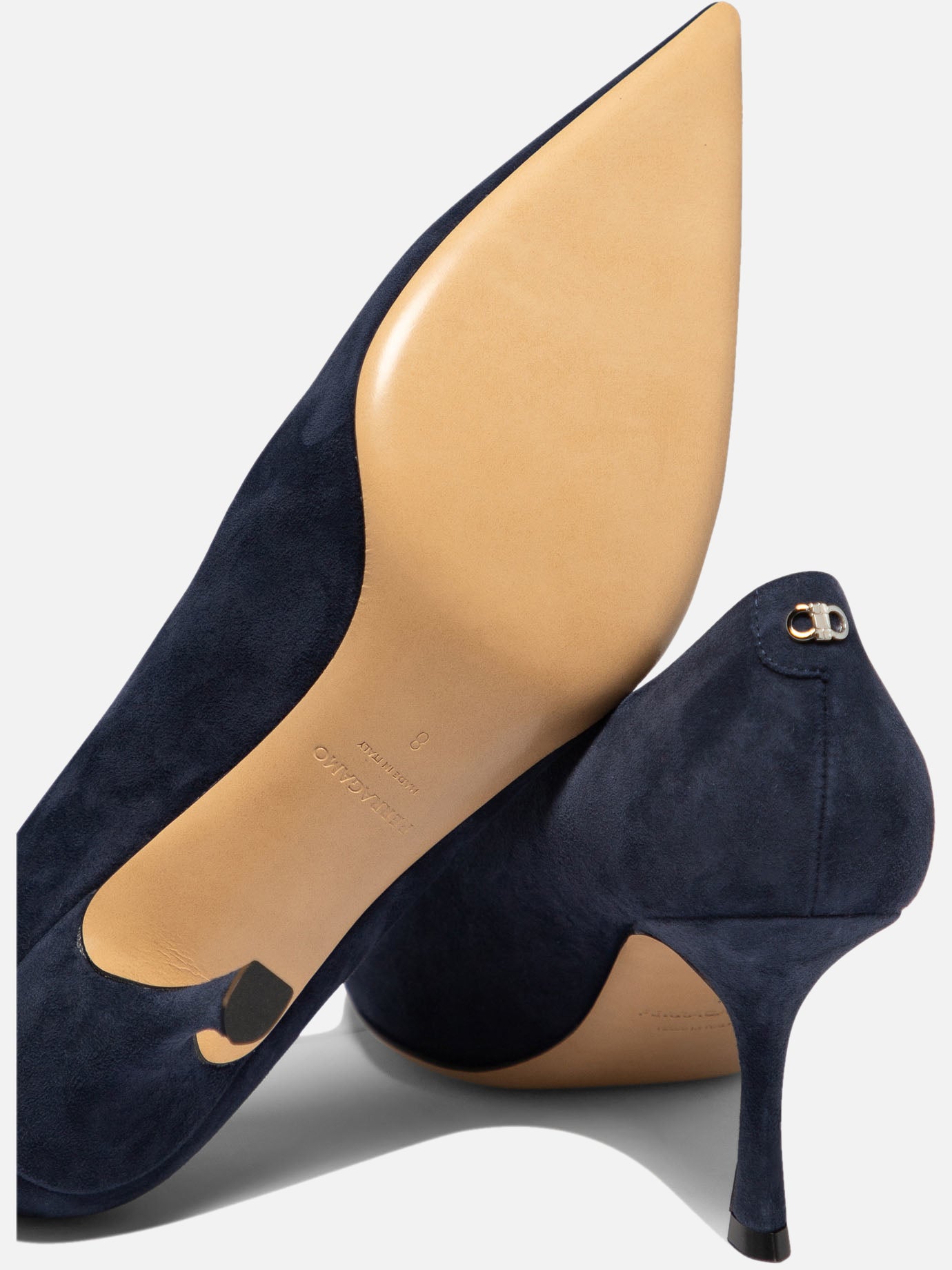 Ferragamo Décolleté "Elydea 70" 18578564_5½ Blue 5