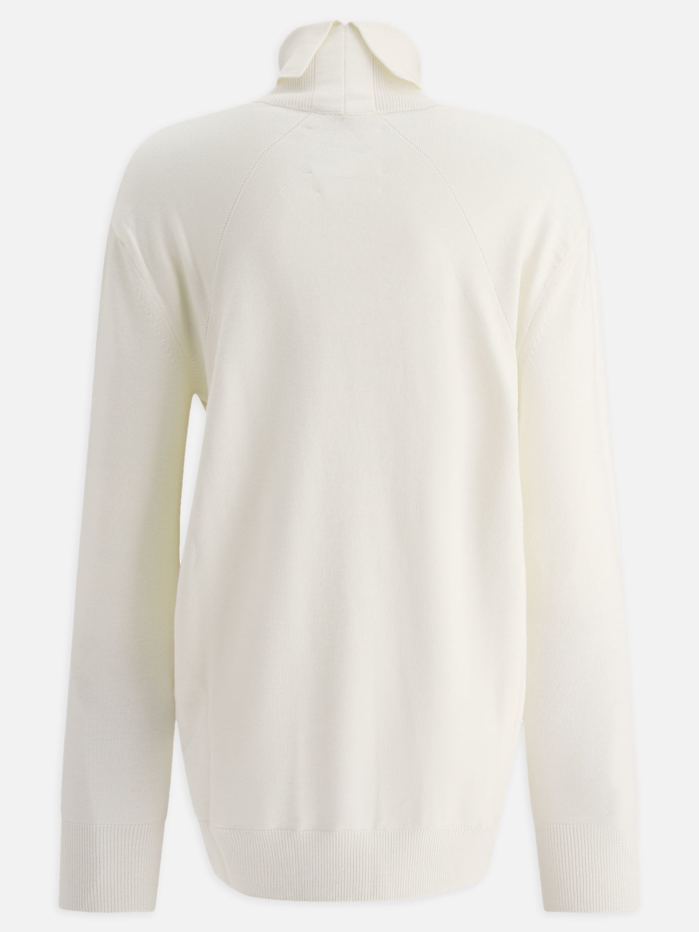 Jil Sander Maglione a collo alto leggero 18450595_34 White 2