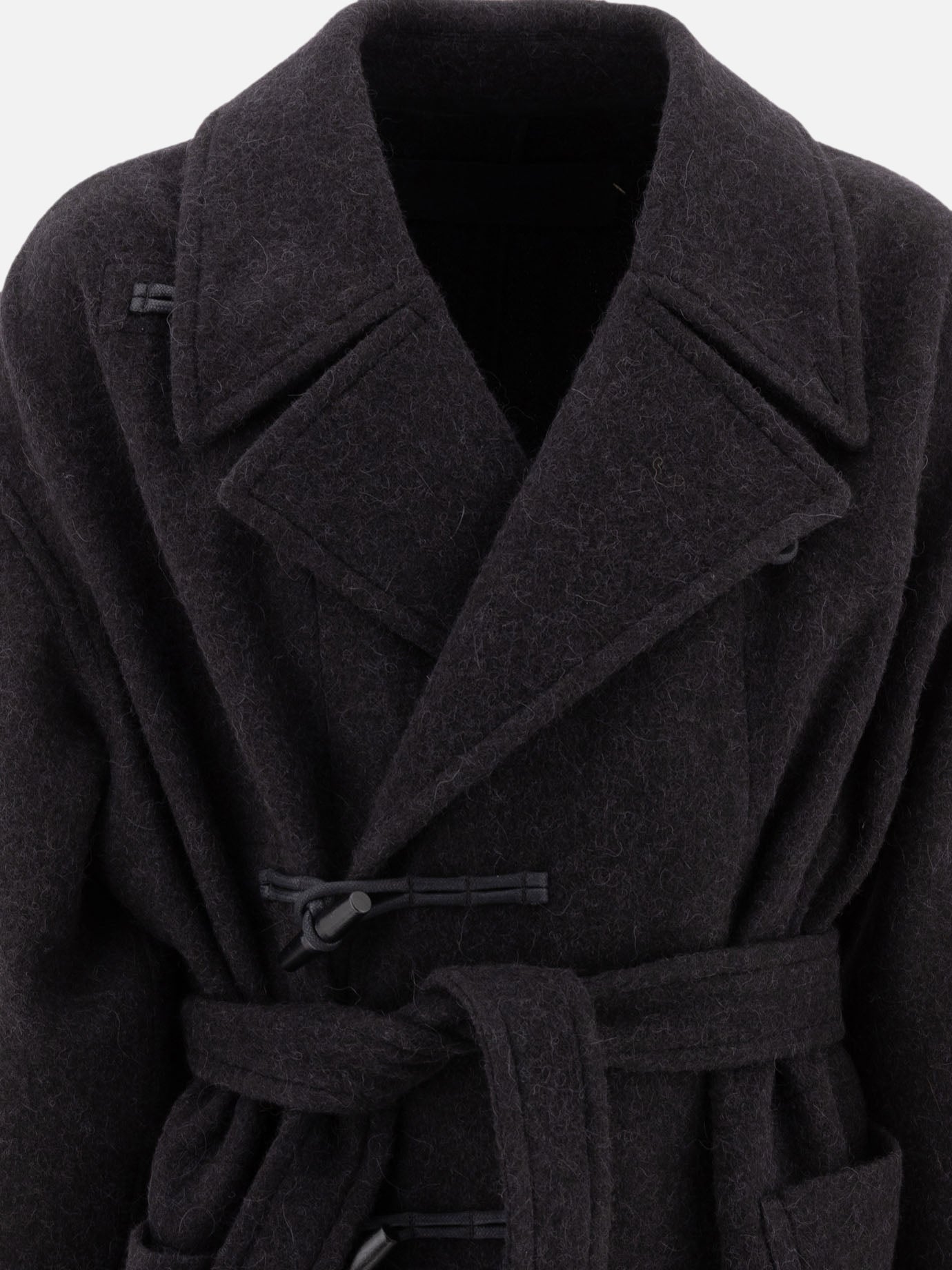 Lemaire Cappotto "Duffle" 19916043_44 Black 3