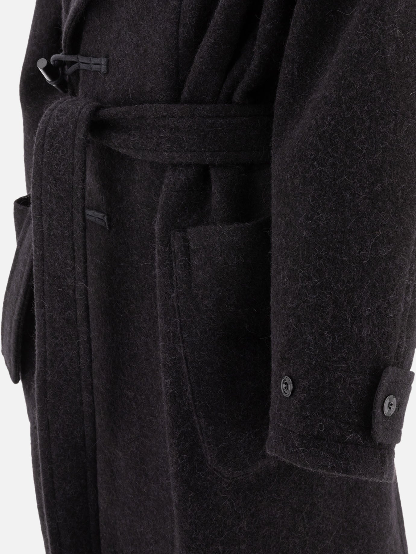 Lemaire Cappotto "Duffle" 19916043_44 Black 4