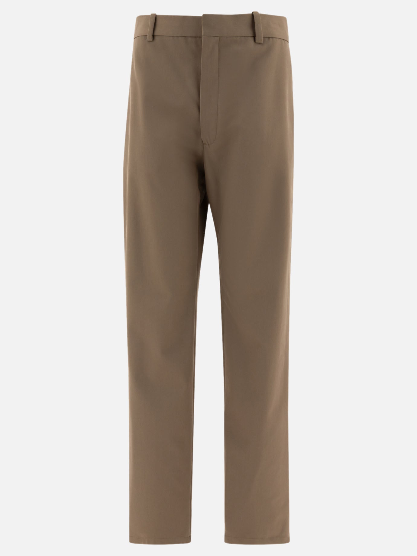 Loewe Cotton and silk trousers 14763493_36 Green 1