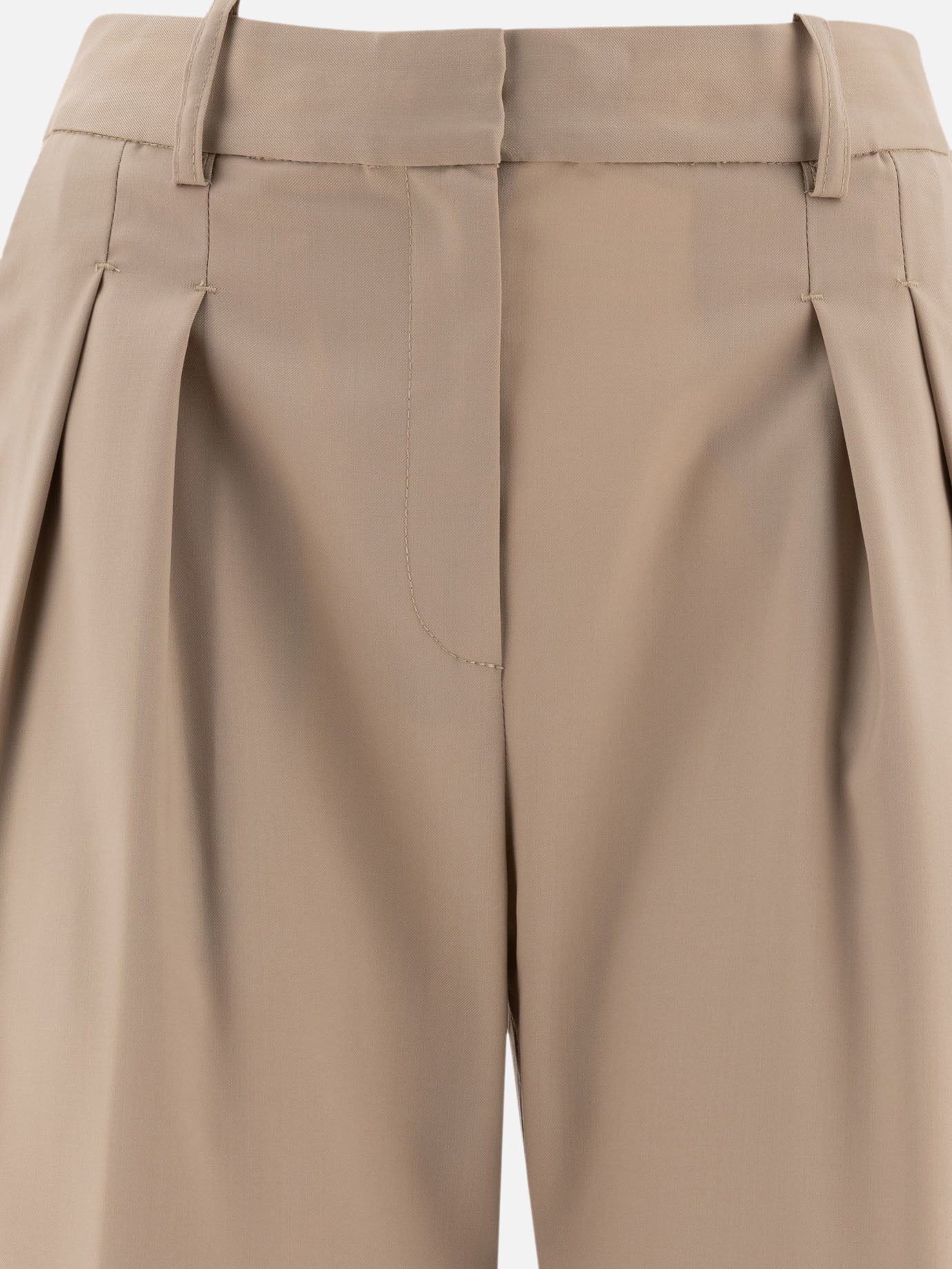 Loulou Studio Pantaloni "Sbiru" 10858881_S Beige 3