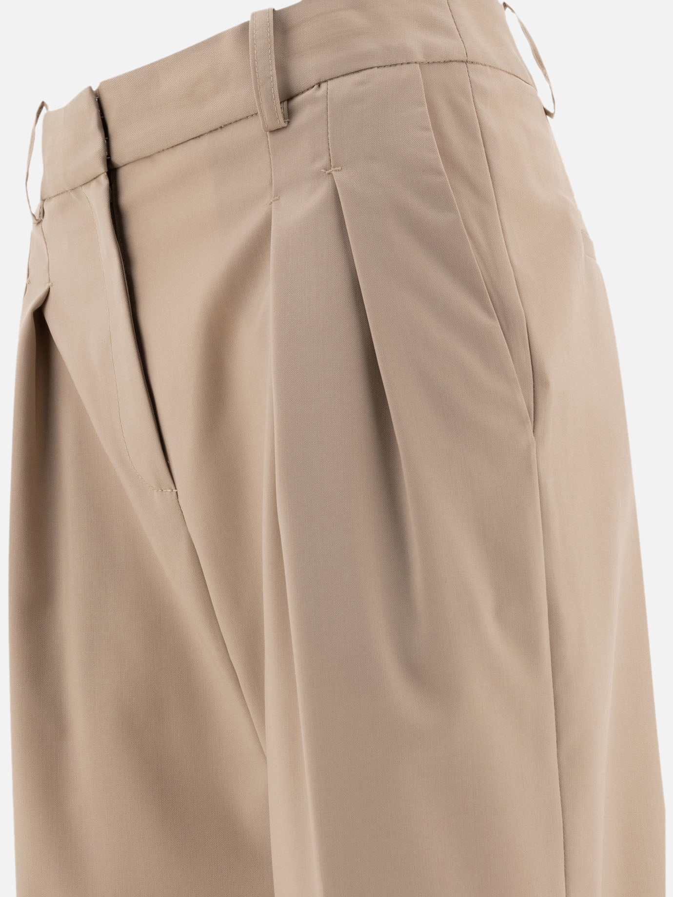Loulou Studio Pantaloni "Sbiru" 10858881_S Beige 4