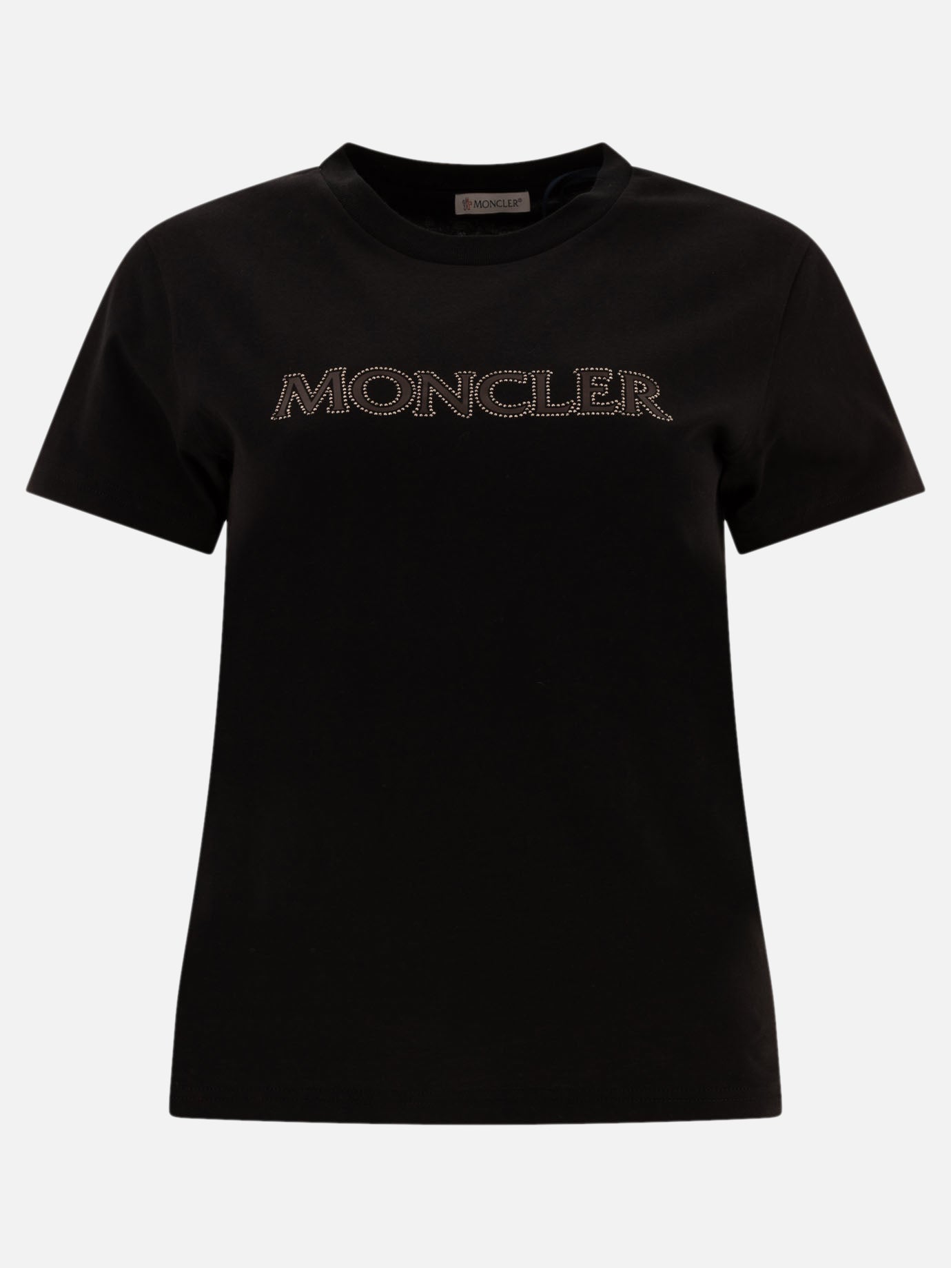 Moncler T-shirt with crystals 10190118_XS Black 1