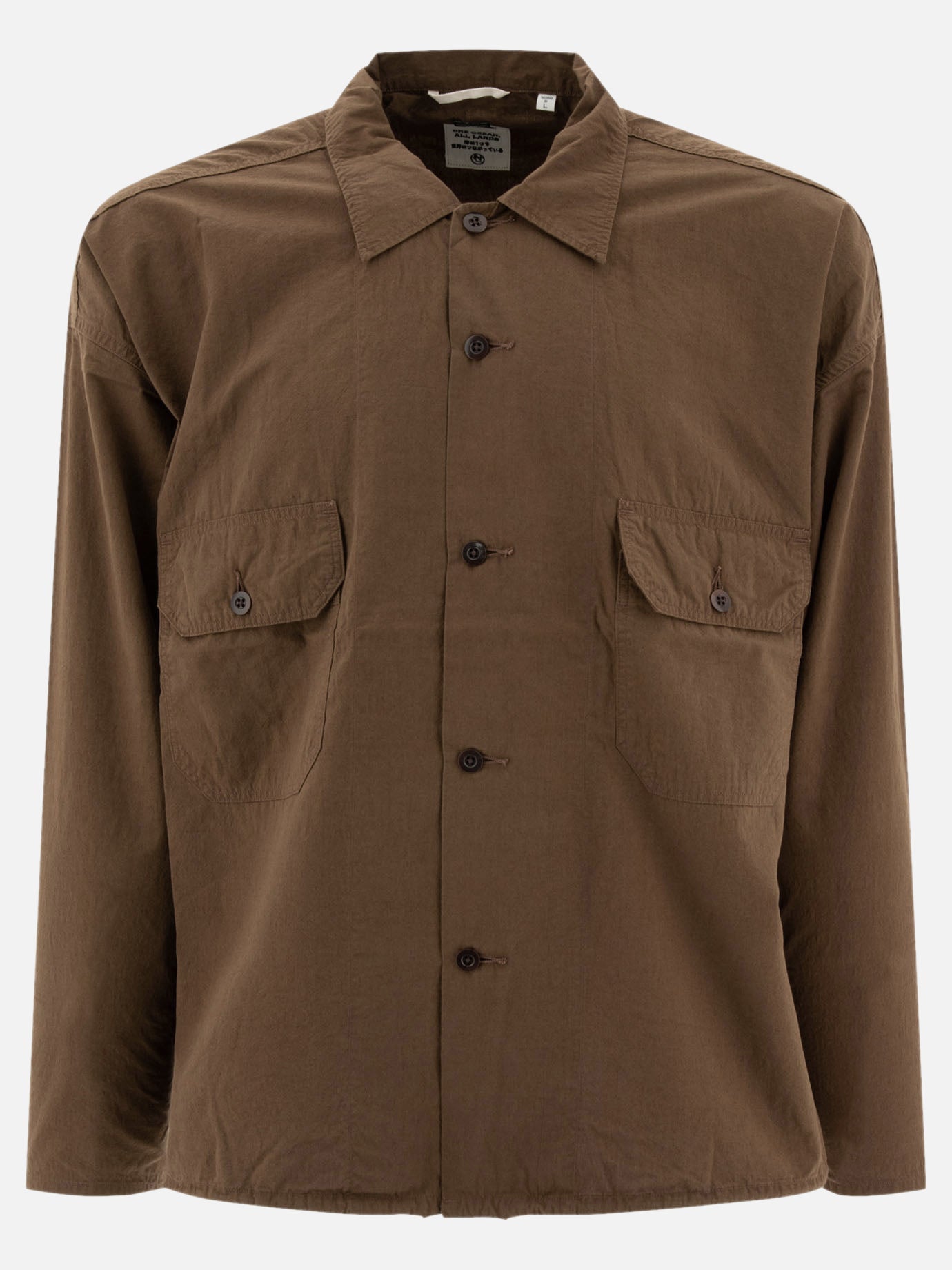 Nanamica Overshirt "Deck" 19504985_S Brown 1
