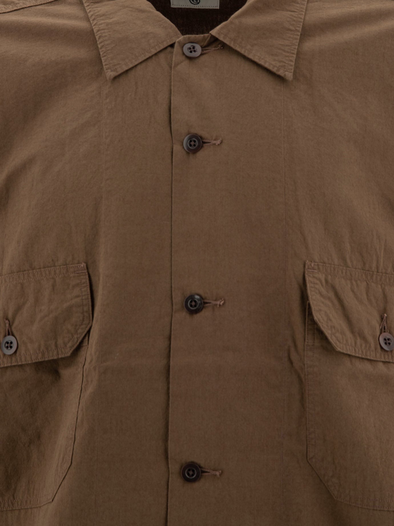 Nanamica Overshirt "Deck" 19504985_S Brown 3
