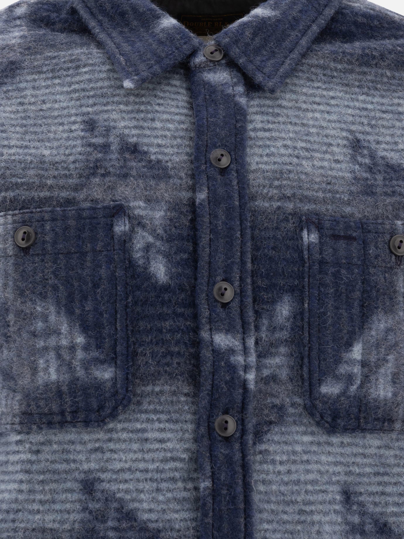 RRL by Ralph Lauren Jacquard overshirt 12595608_XL Blue 3