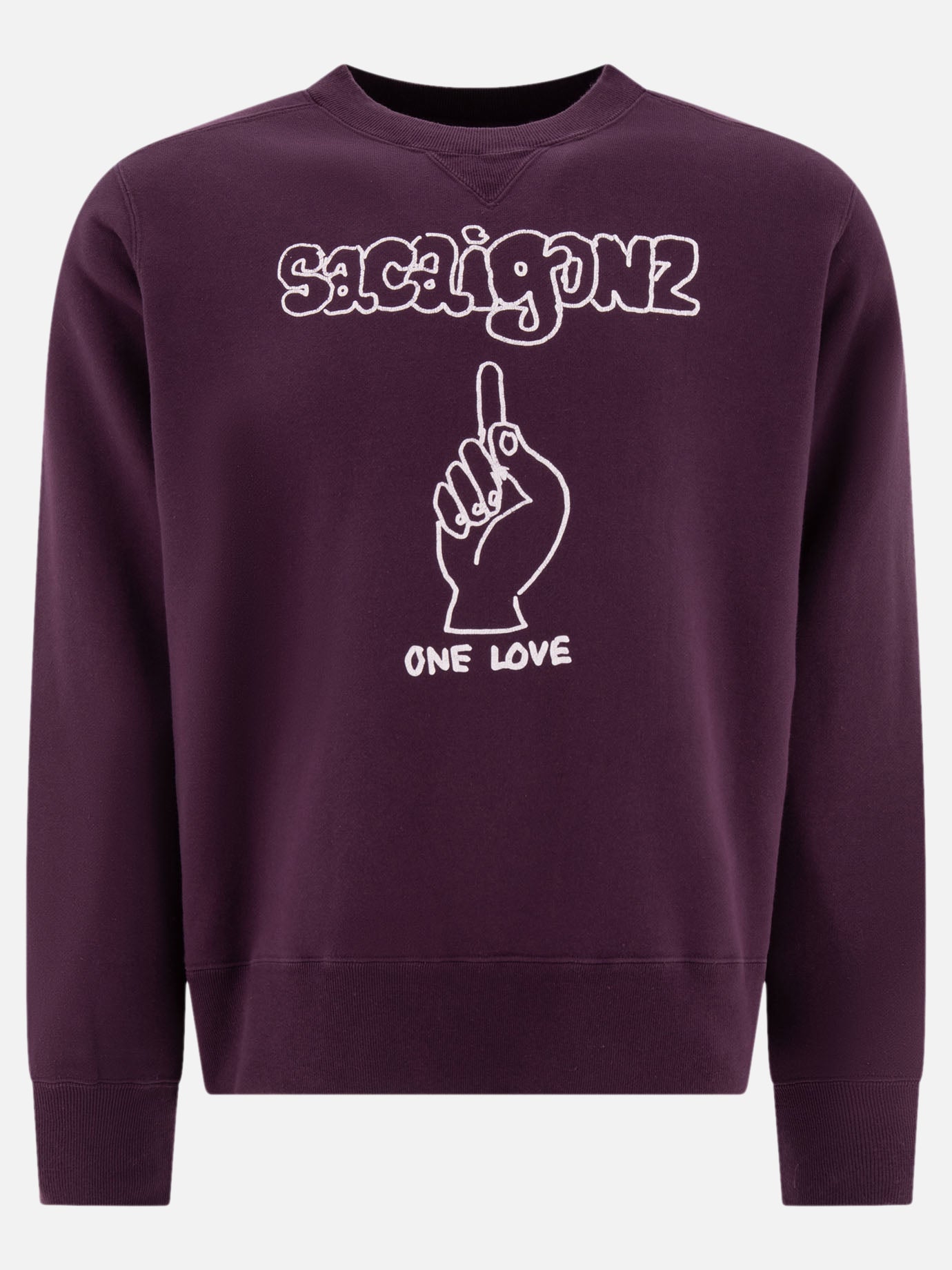 Sacai "Gonz sacaigonz" sweatshirt 10711932_2 Purple 1