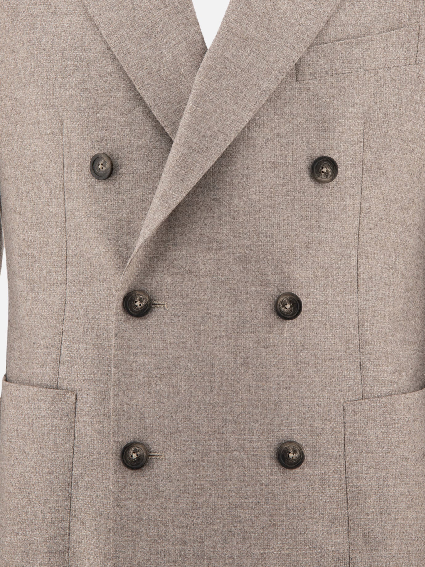 Tagliatore Wool blend double-breasted blazer 13693776_48 Grey 3
