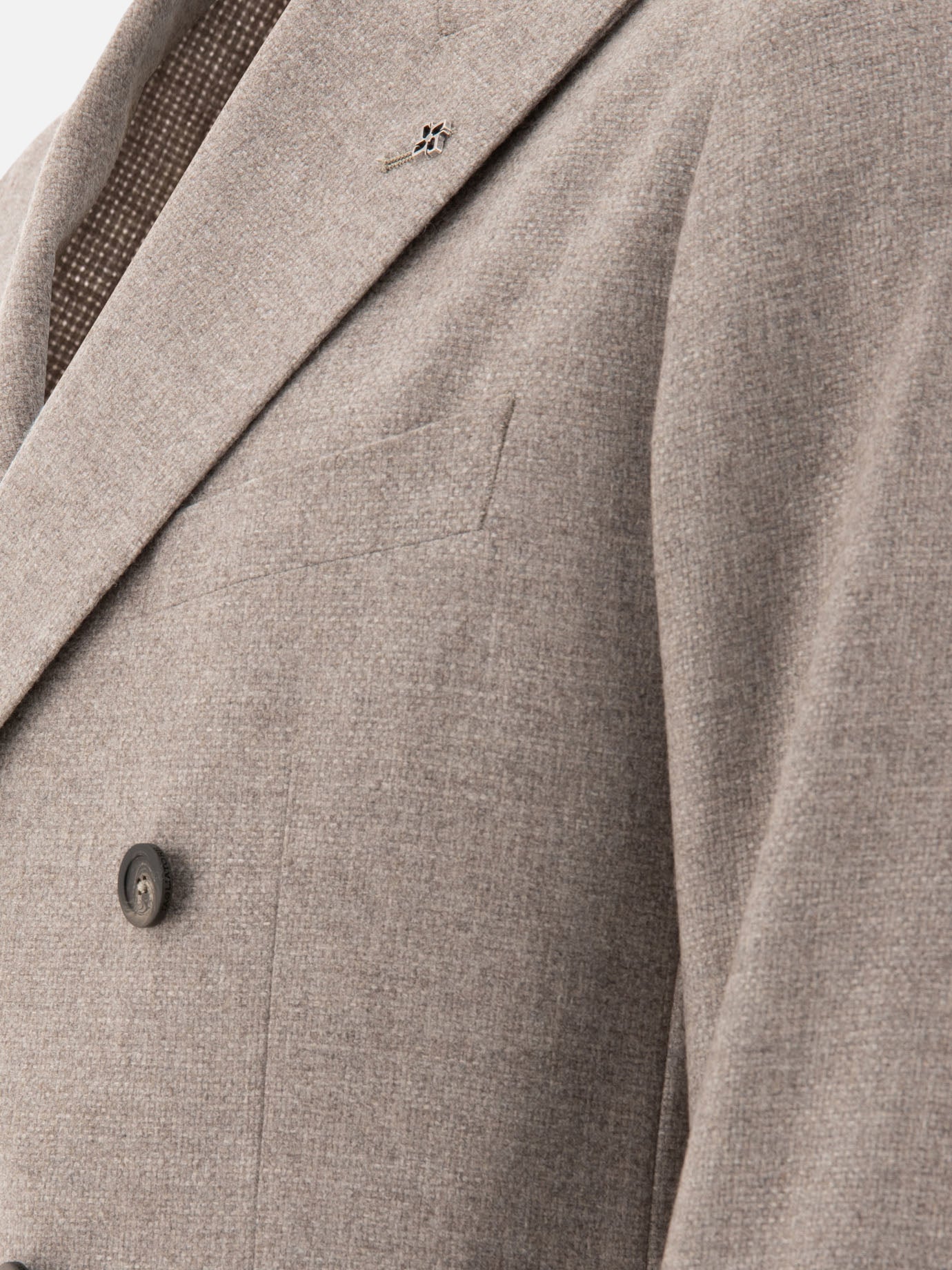 Tagliatore Wool blend double-breasted blazer 13693776_48 Grey 4