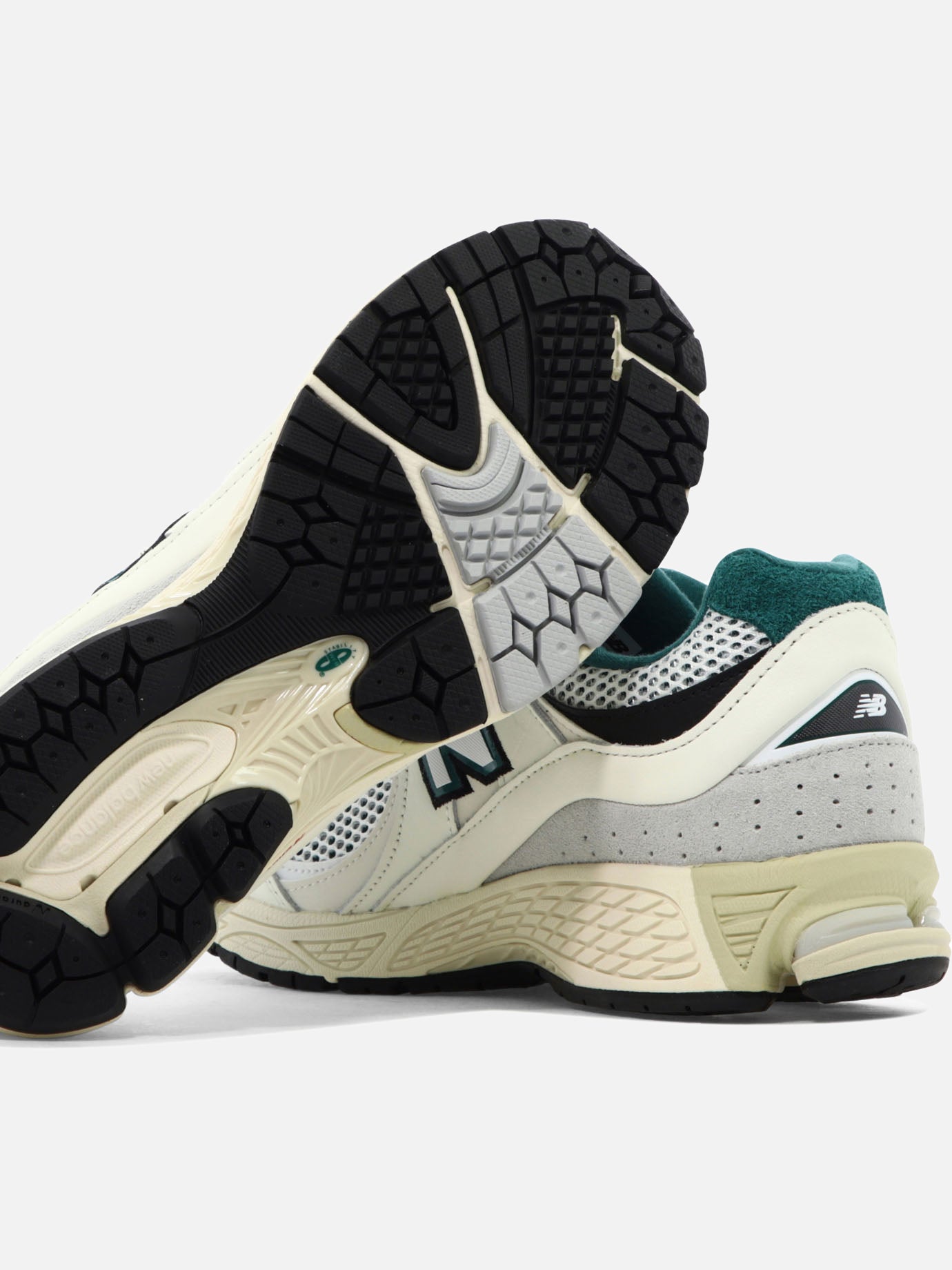 Low top sneakers 70% pelle 30% mesh - 100% gomma  White - New Balance Men | PDP | VIETTI Online Store | thumbnail_5