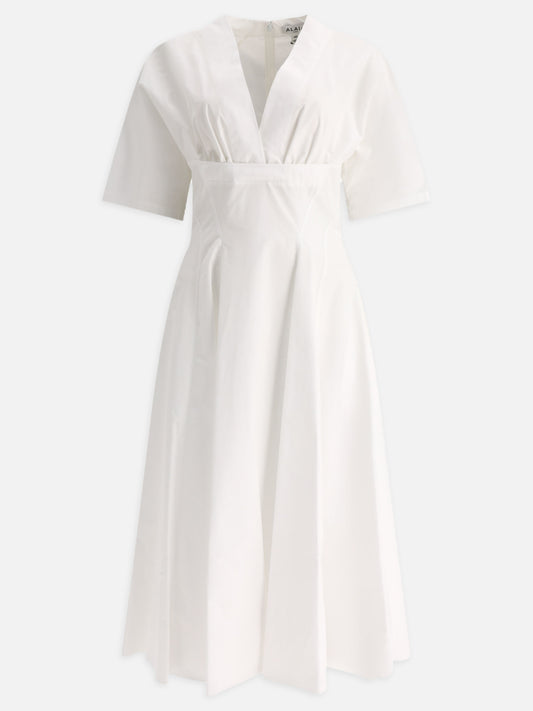 Poplin dress