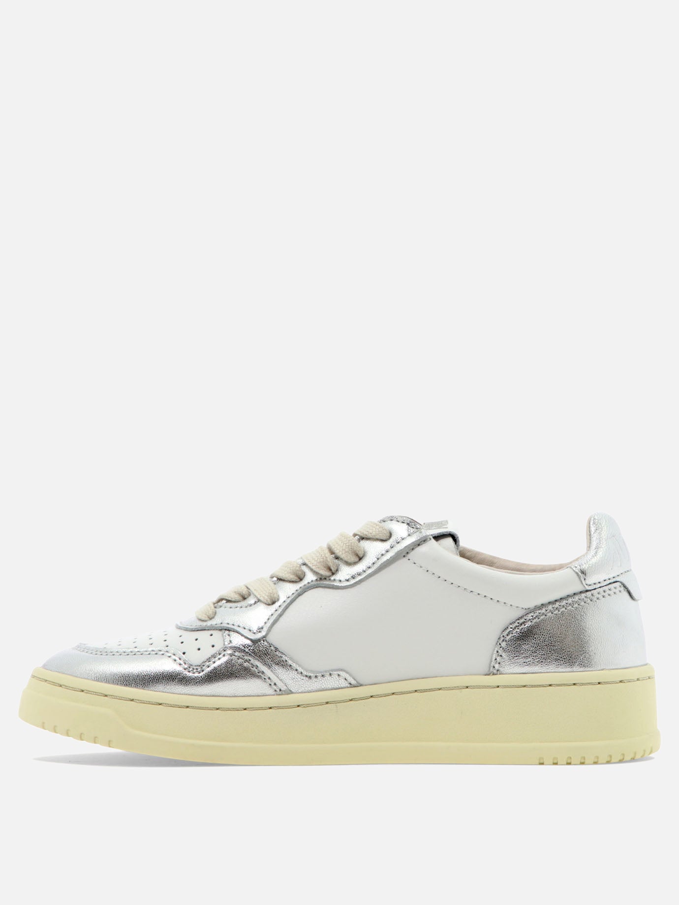 Low top sneakers 100% cow leather - 100% rubber  Silver - Autry Women | PDP | VIETTI Online Store | Zoom-Modal_3
