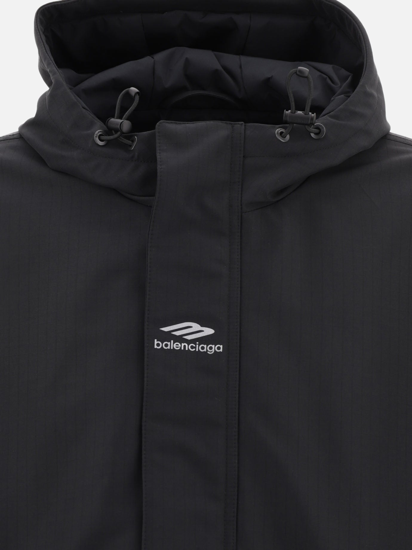 Parkas 100% polyester  Black - Balenciaga Men | PDP | VIETTI Online Store | Zoom-Modal_3
