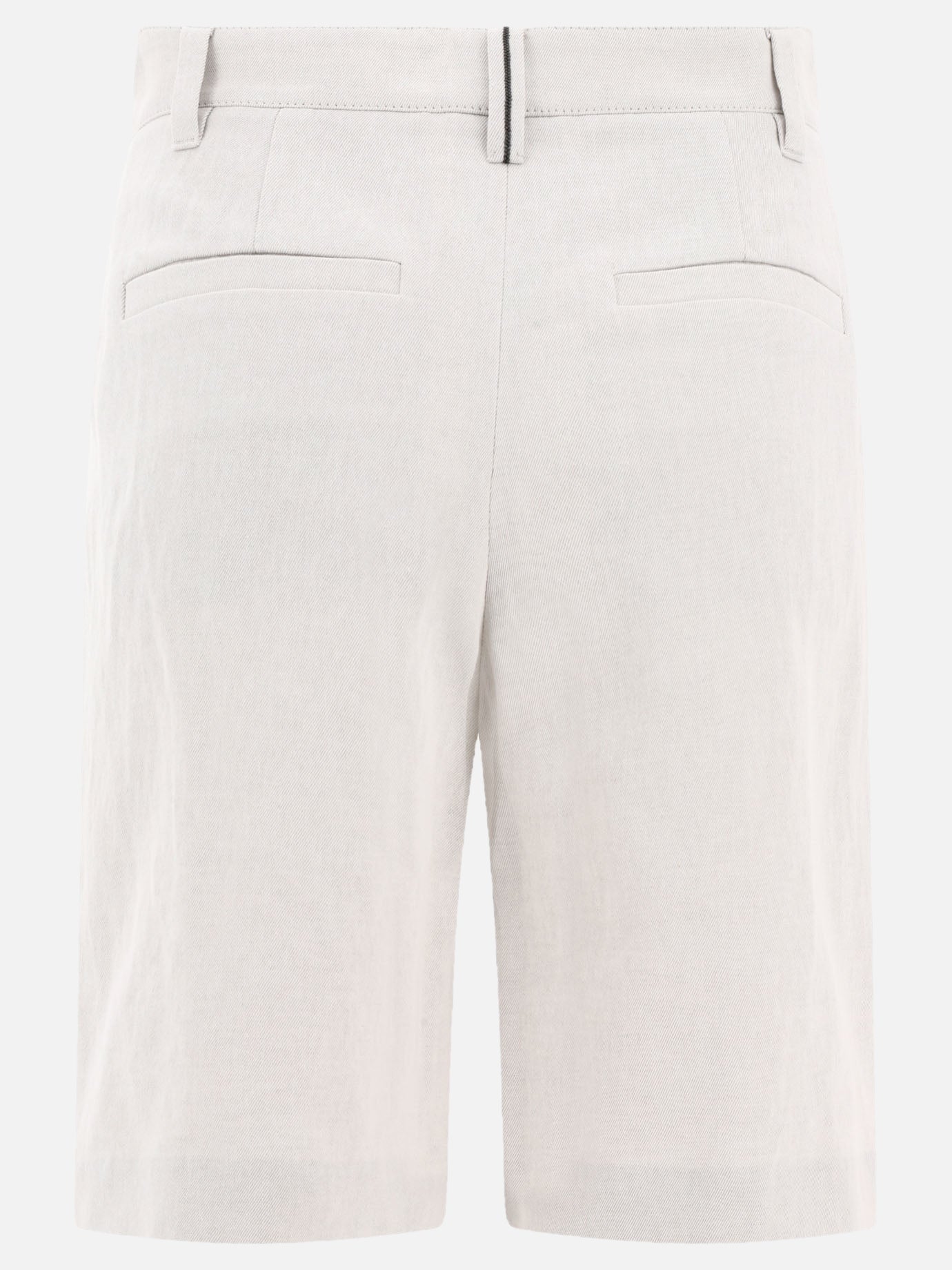 Gabardine bermuda shorts