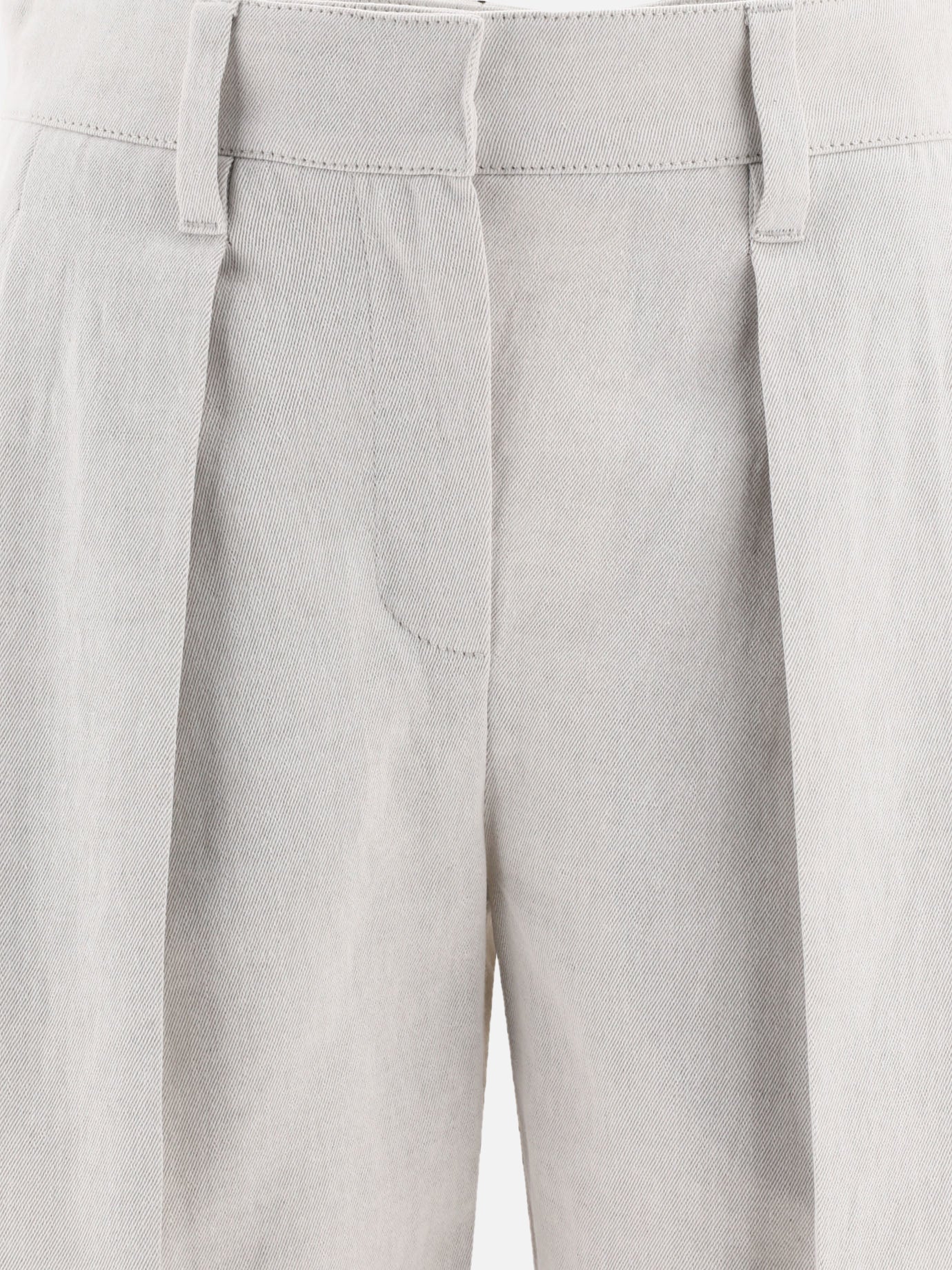 Gabardine bermuda shorts