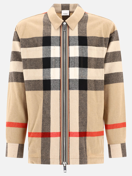 Overshirt jackets 8050135  Beige - Burberry Men | PLP | VIETTI Online Store 

