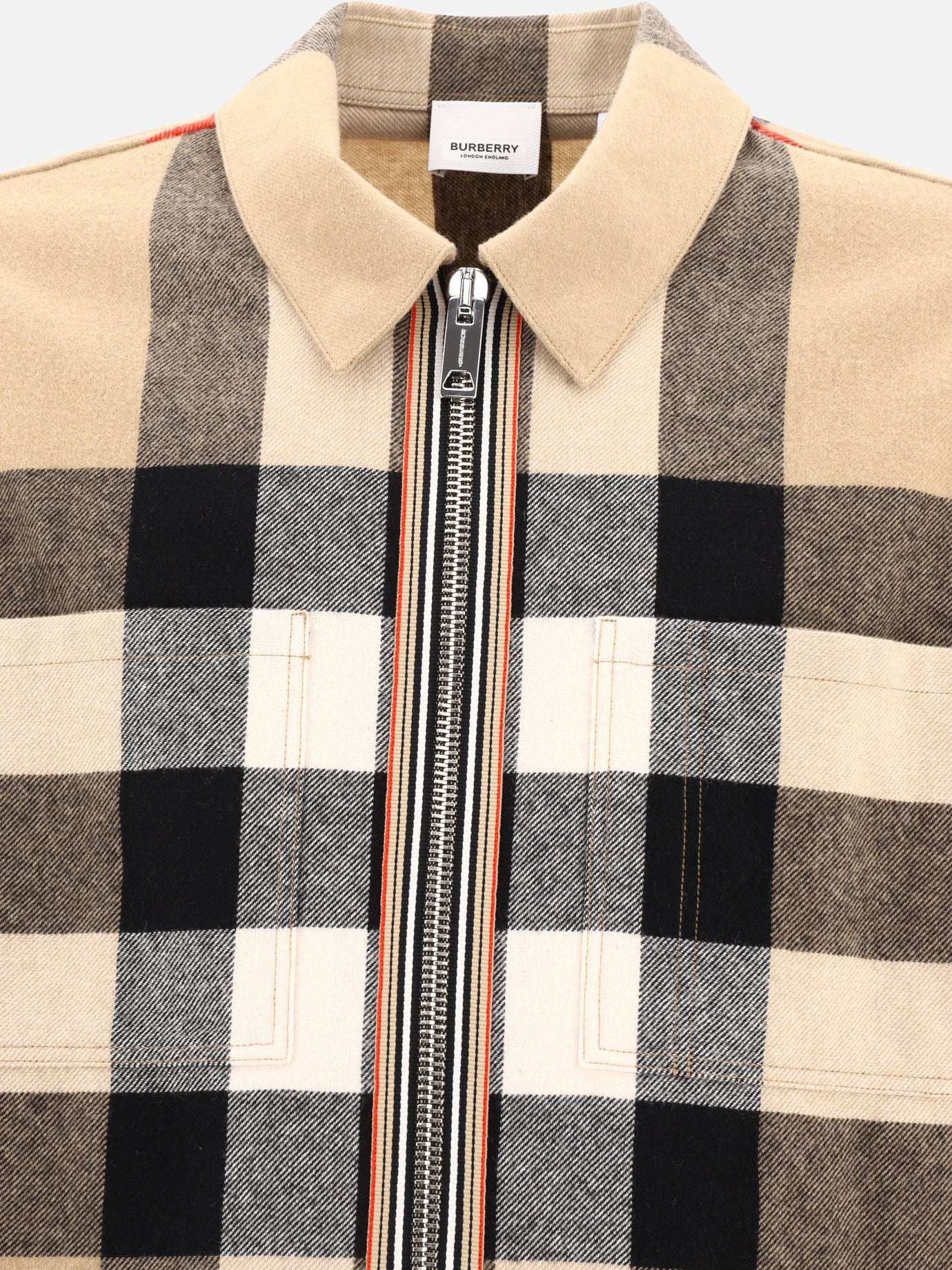 Overshirt jackets 8050135  Beige - Burberry Men | PDP | VIETTI Online Store | Zoom-Modal_3

