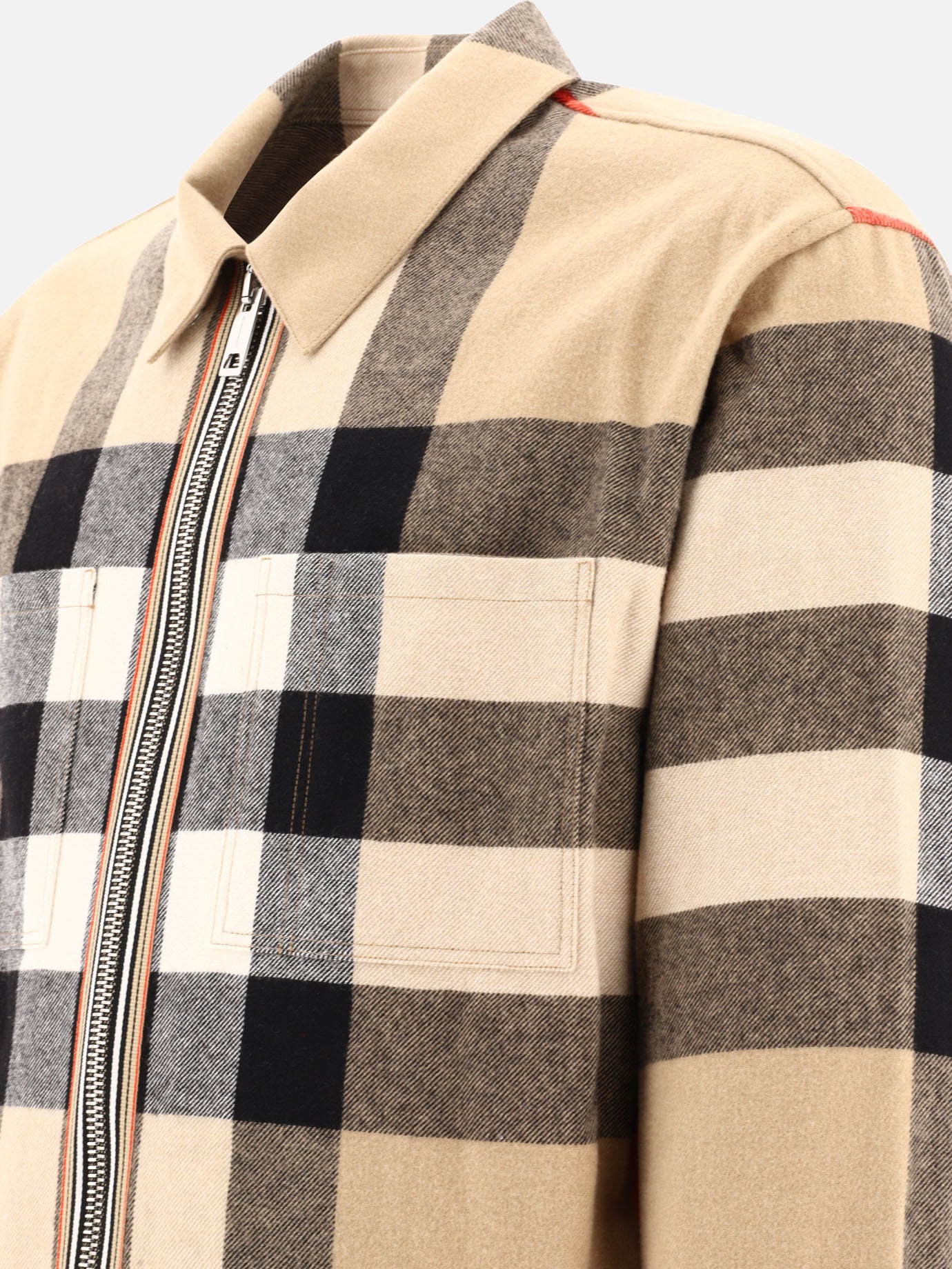 Overshirt jackets 8050135  Beige - Burberry Men | PDP | VIETTI Online Store | thumbnail_4