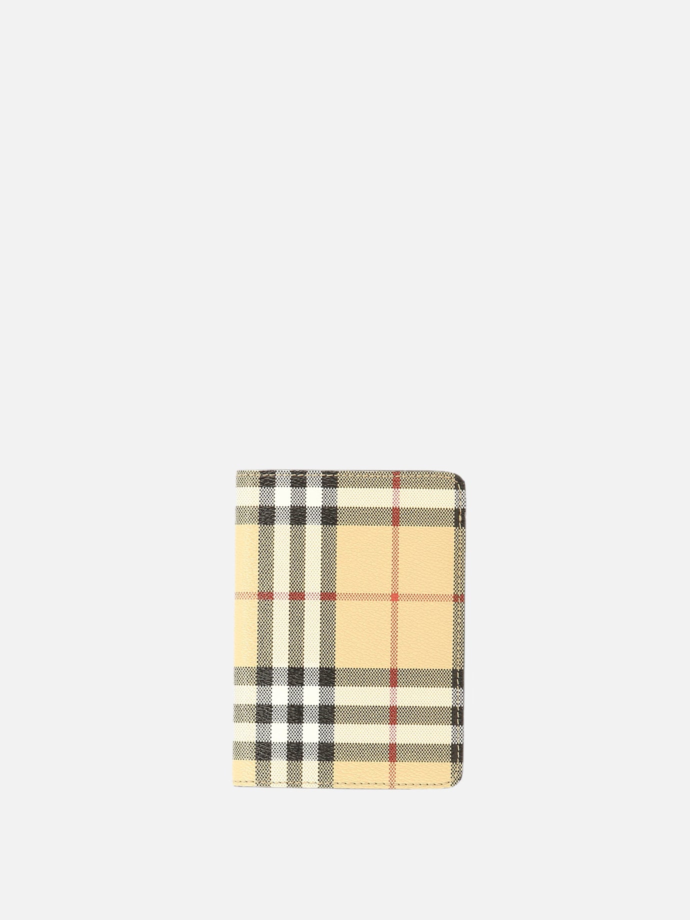 Document cases 71% polyurethane 16% polyester 12% cotton 1% acrylic  Beige - Burberry Women | PDP | VIETTI Online Store | Zoom-Modal_3
