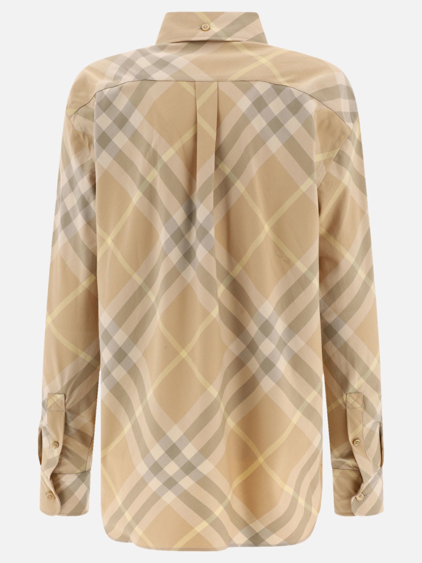 Casual shirts 100% cotton  Beige - Burberry Women | PDP | VIETTI Online Store | Zoom-Modal_2
