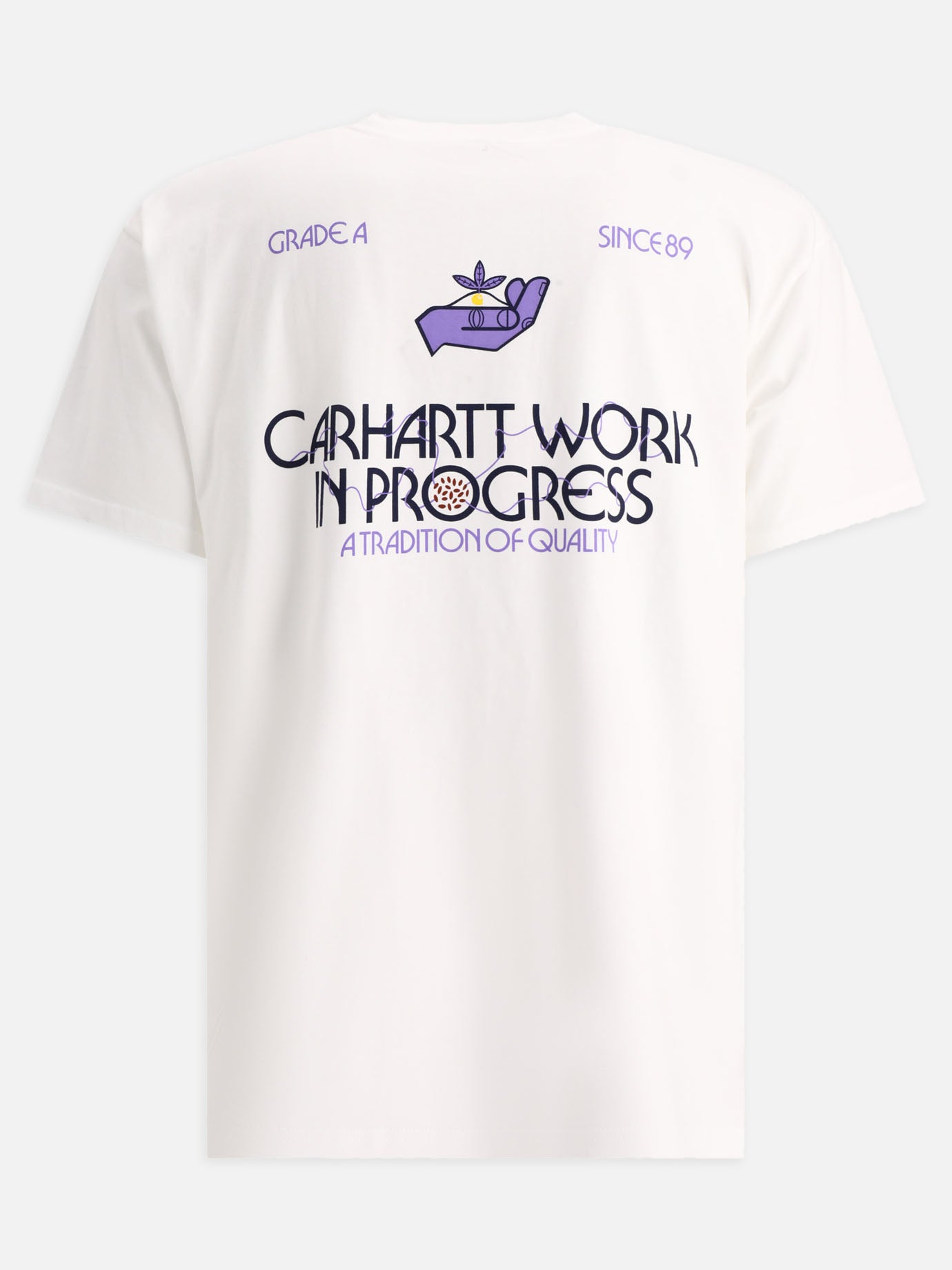 Crewneck t-shirts 100% cotton  White - Carhartt WIP Men | PDP | VIETTI Online Store | thumbnail_2