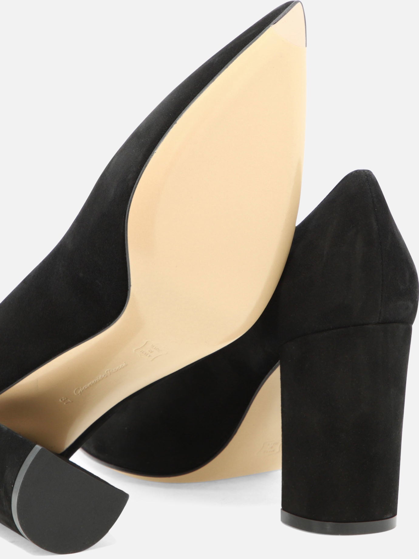 Pumps 100% suede - 100% leather  Black - Gianvito Rossi Women | PDP | VIETTI Online Store | thumbnail_5