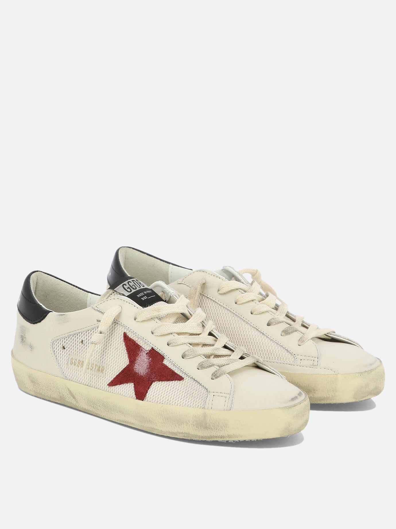 Low top sneakers 70% leather 21% polyamide 9% spandex - 100% rubber  White - Golden Goose Men | PDP | VIETTI Online Store | thumbnail_2