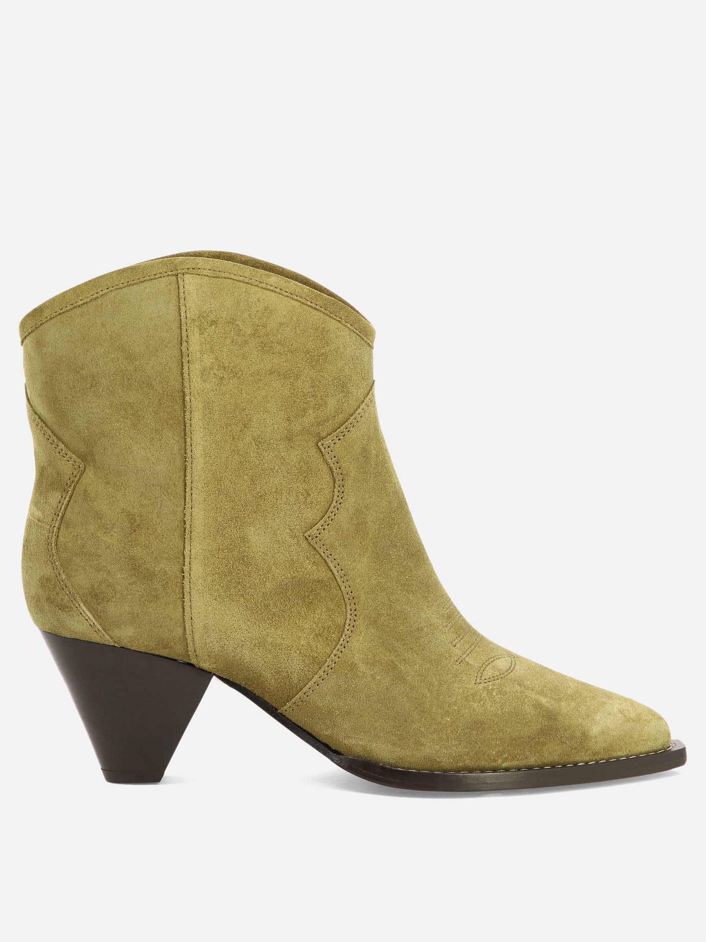 Cowboy 100% suede - 100% rubber  Beige - Isabel Marant Women | PDP | VIETTI Online Store | Zoom-Modal
