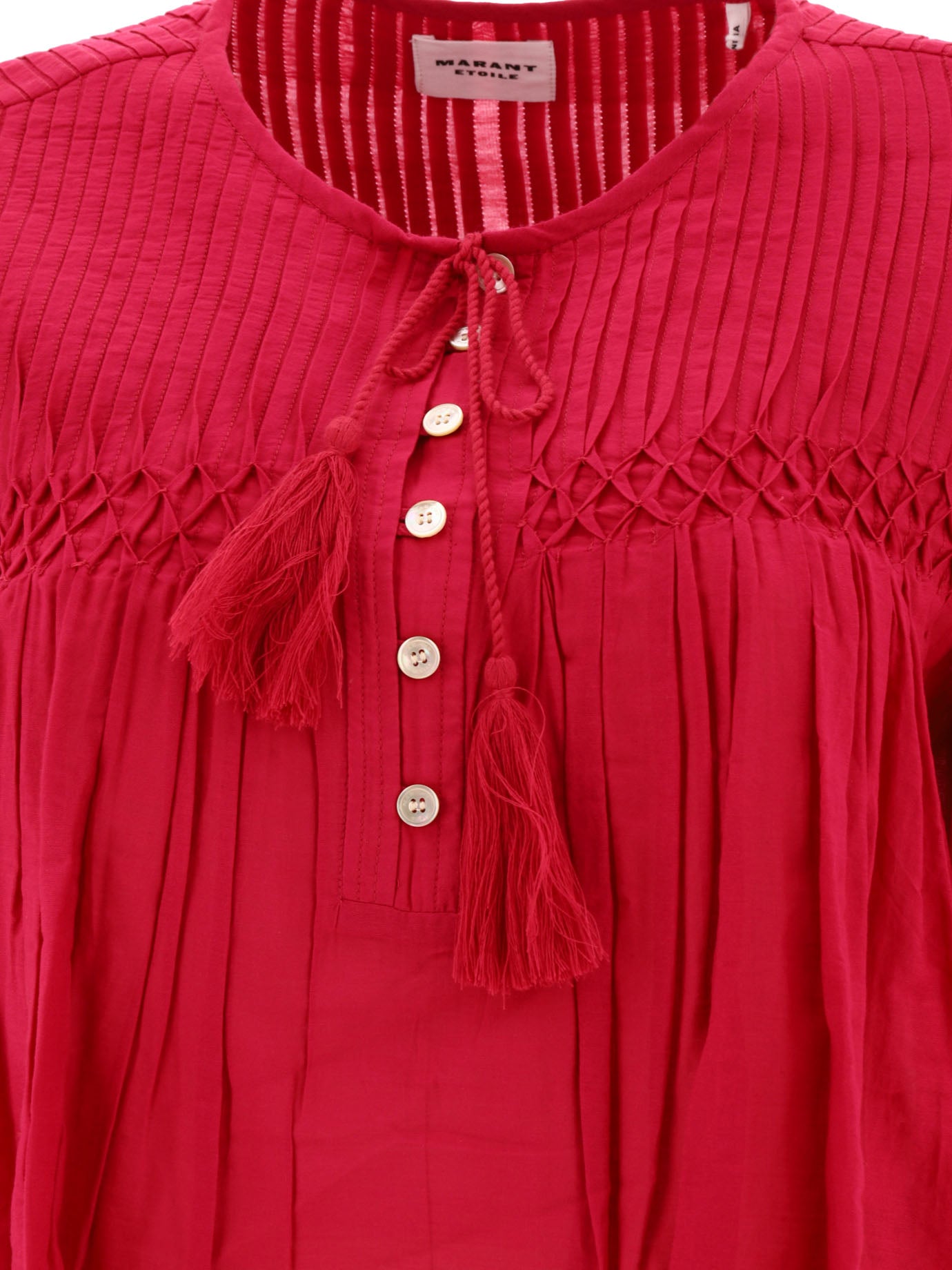Marant Étoile Blusa &quot;Axeliana&quot; 19158431_38 Fucsia thumbnail_3