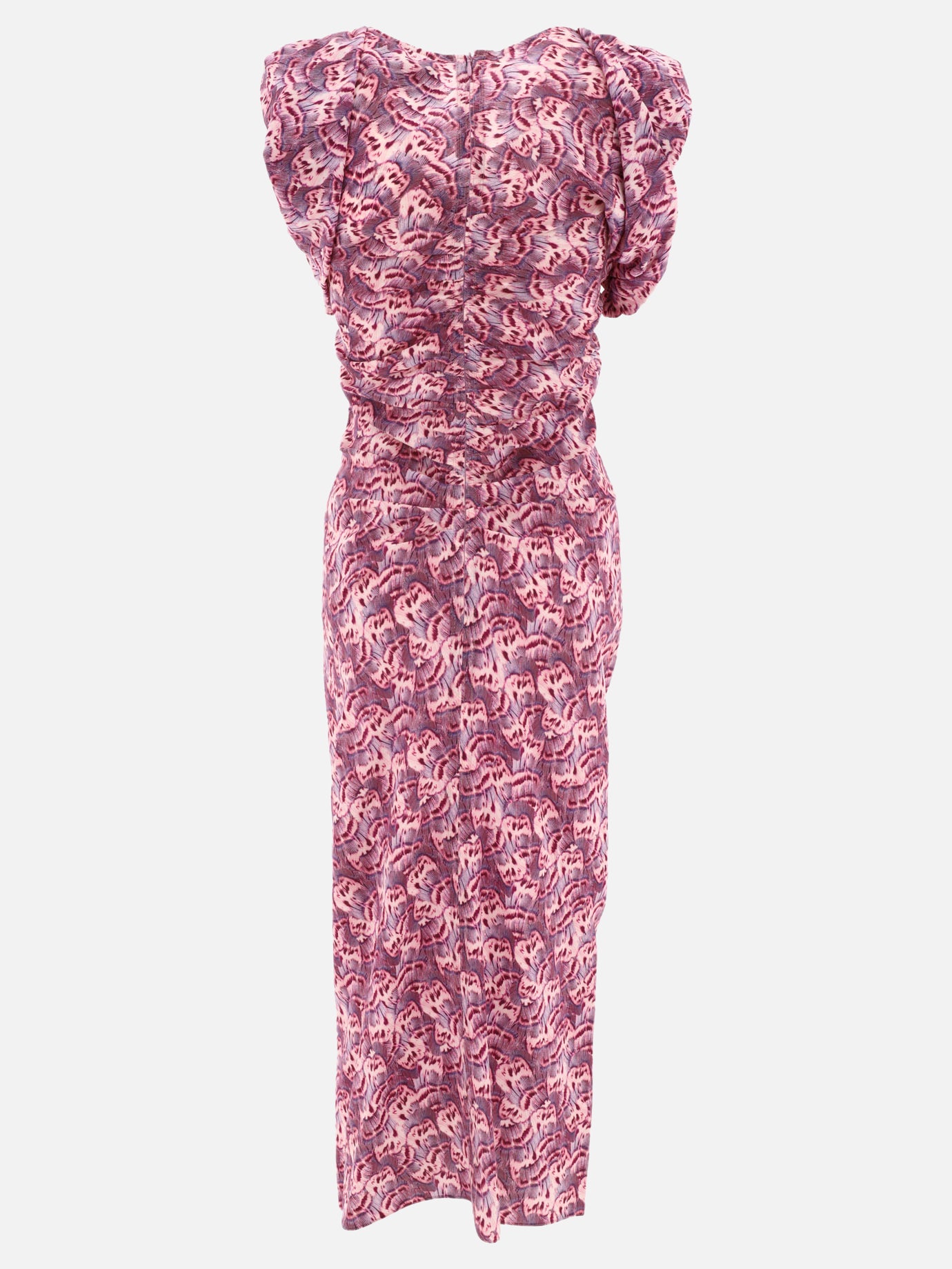 Midi dresses 24PRO0227FA  Purple - Isabel Marant Women | PDP | VIETTI Online Store | thumbnail_2
