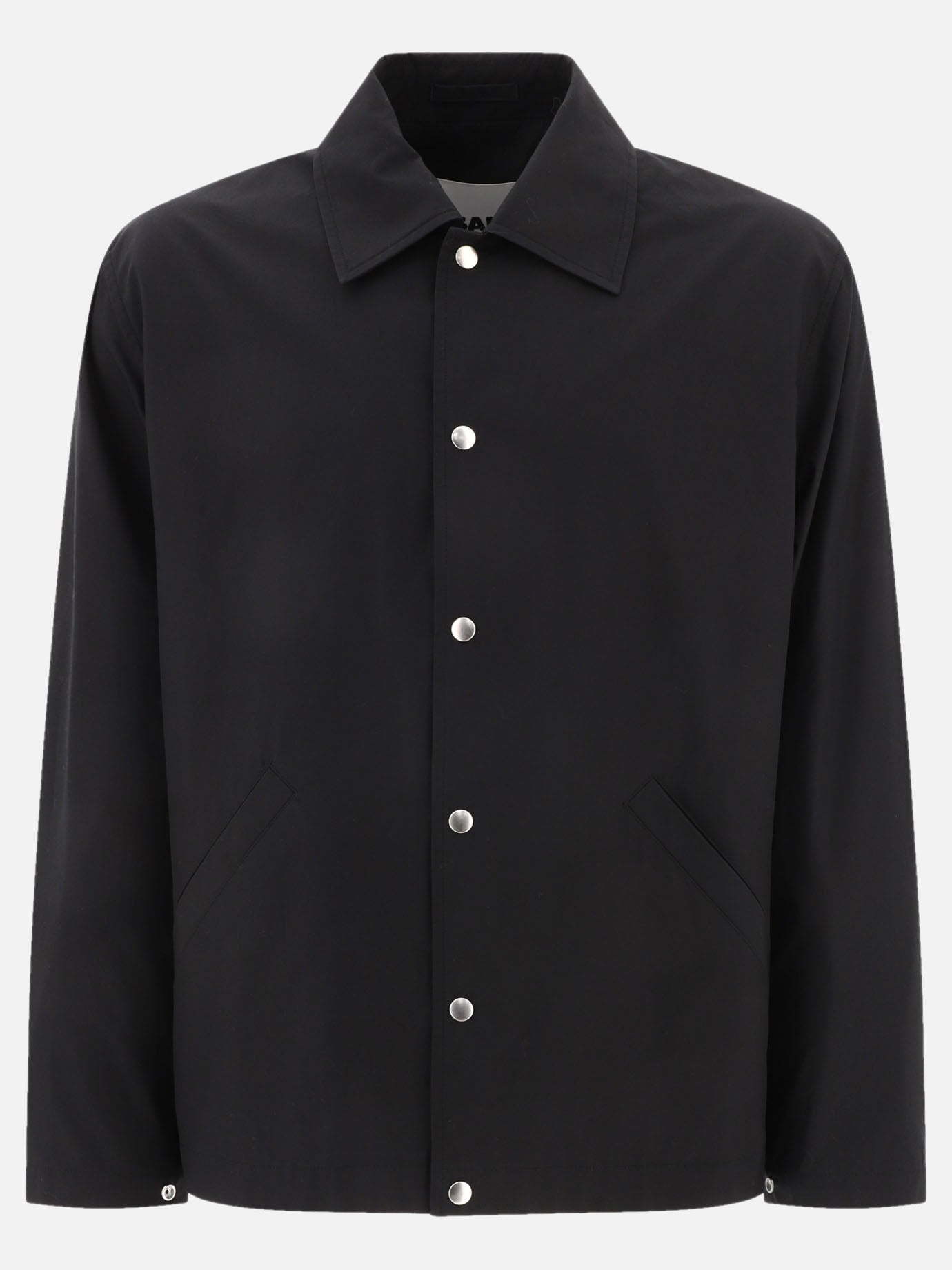 Overshirt jackets 100% cotton  Black - Jil Sander Men | PDP | VIETTI Online Store | Zoom-Modal
