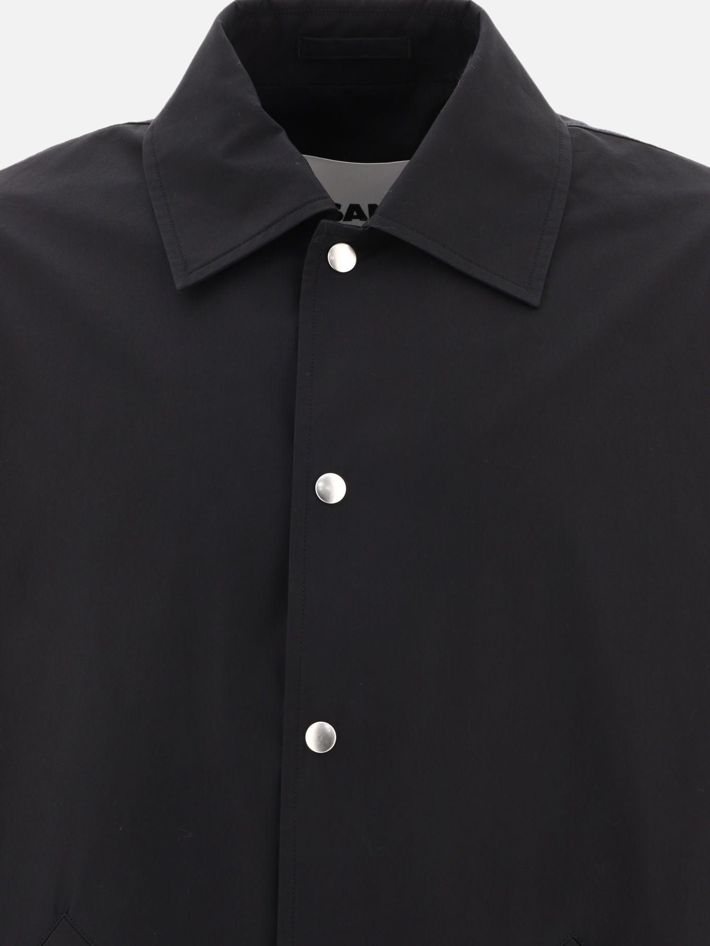 Overshirt jackets 100% cotton  Black - Jil Sander Men | PDP | VIETTI Online Store | Zoom-Modal_3
