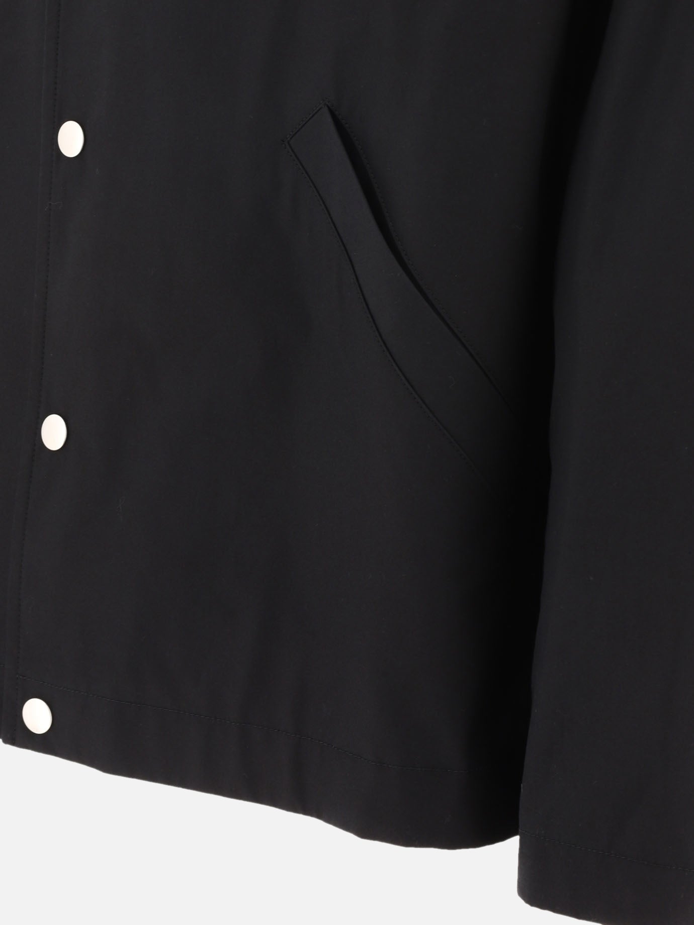 Overshirt jackets 100% cotton  Black - Jil Sander Men | PDP | VIETTI Online Store | Zoom-Modal_4
