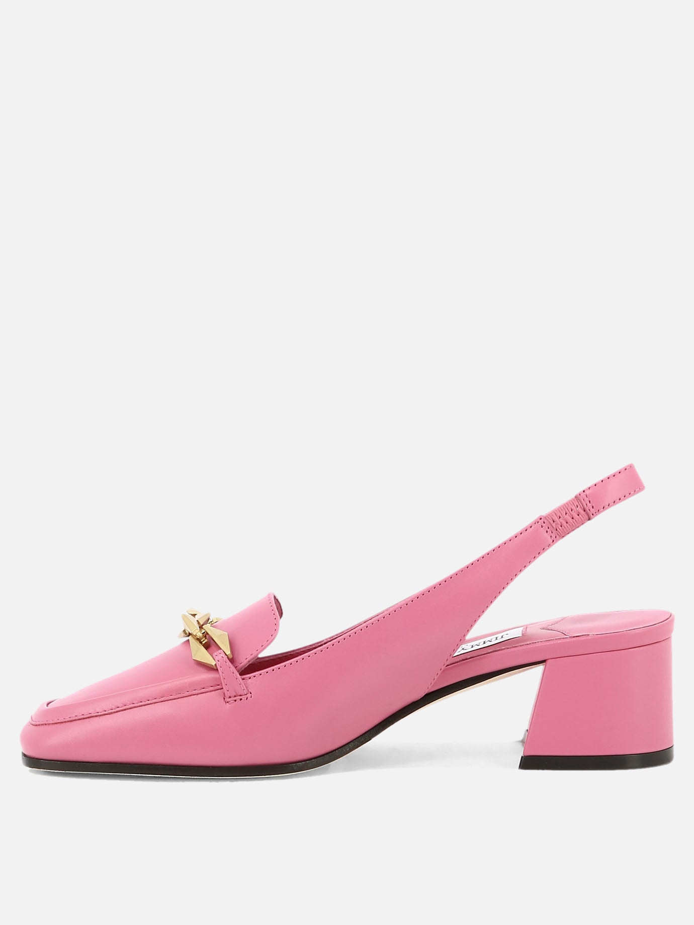 Slingbacks 100% leather - 50% leather 50% rubber-  Pink - Jimmy Choo Women | PDP | VIETTI Online Store | thumbnail_3