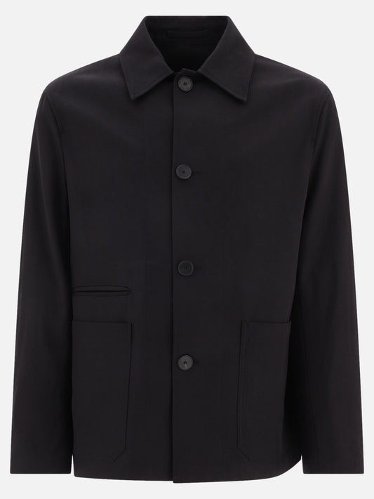 Overshirt jackets 60% cotton - 40% polyester  Black - Lanvin Men | PLP | VIETTI Online Store 
