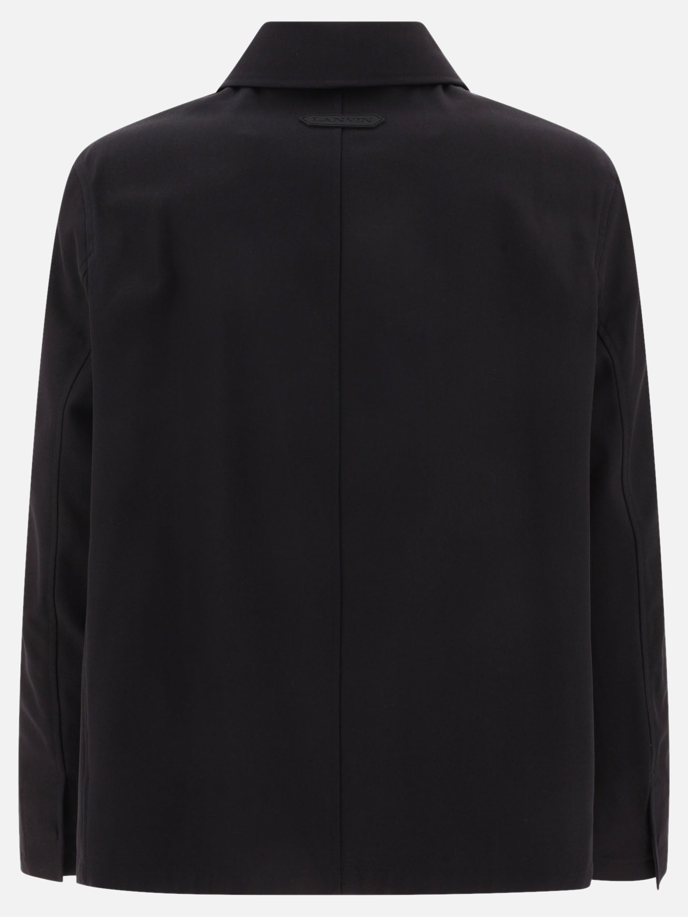 Overshirt jackets 60% cotton - 40% polyester  Black - Lanvin Men | PDP | VIETTI Online Store | Zoom-Modal_2
